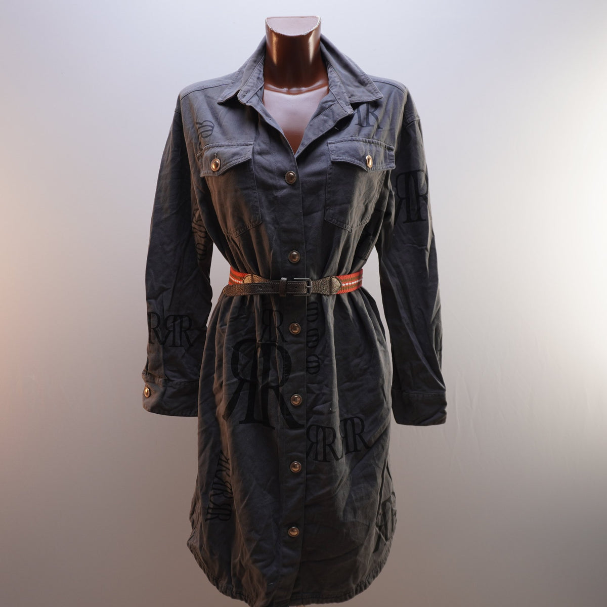 Sobretodo River Island para Mujer Usado - Gris, S