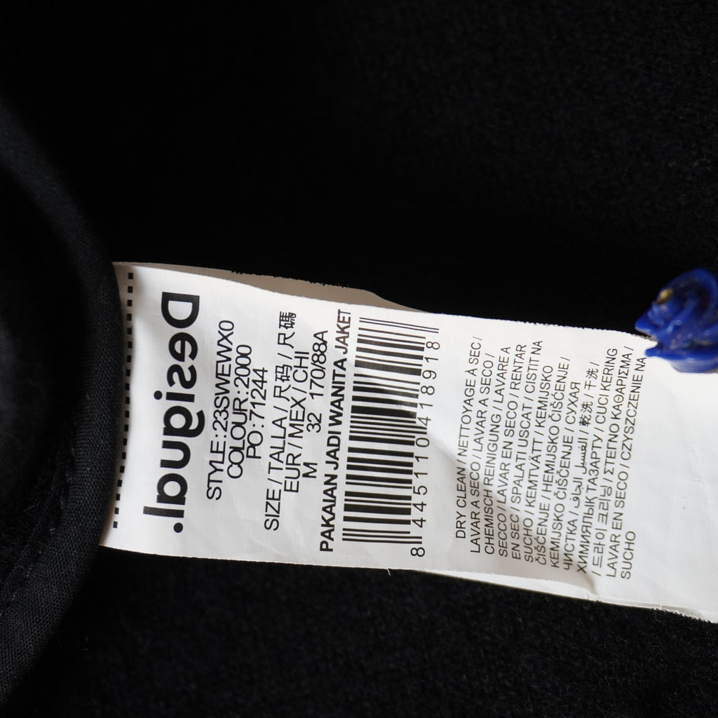 Sobretodo Desigual para Mujer Usado - Negro, M