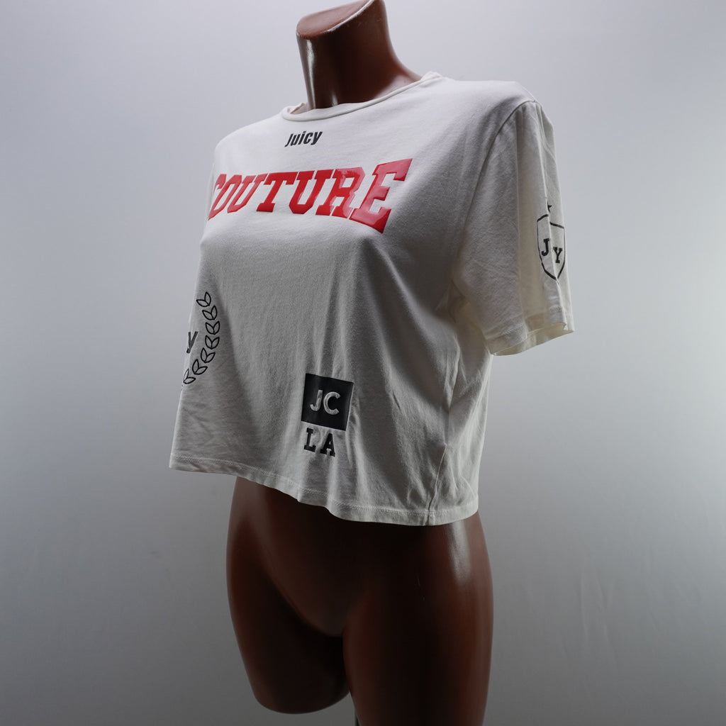 Camiseta Juicy Couture para Mujer - Blanca, S (Usada en Muy Buen Estado)