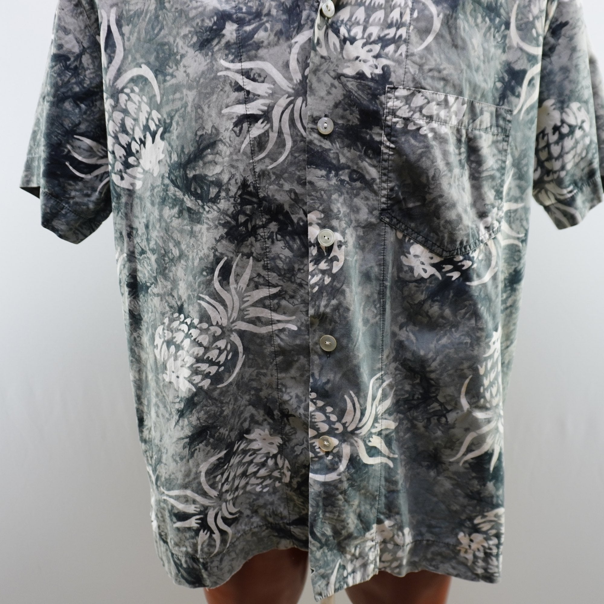 Camisa Replay para Hombre Usada - Gris, XL