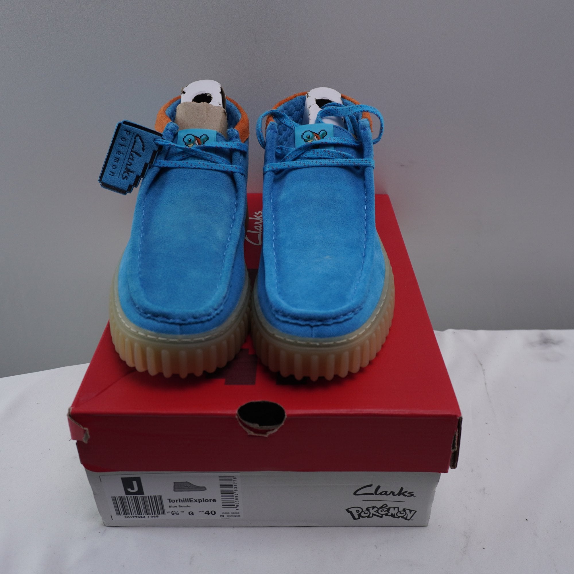 Zapatillas Clarks para Hombre Usadas - Azul, 40