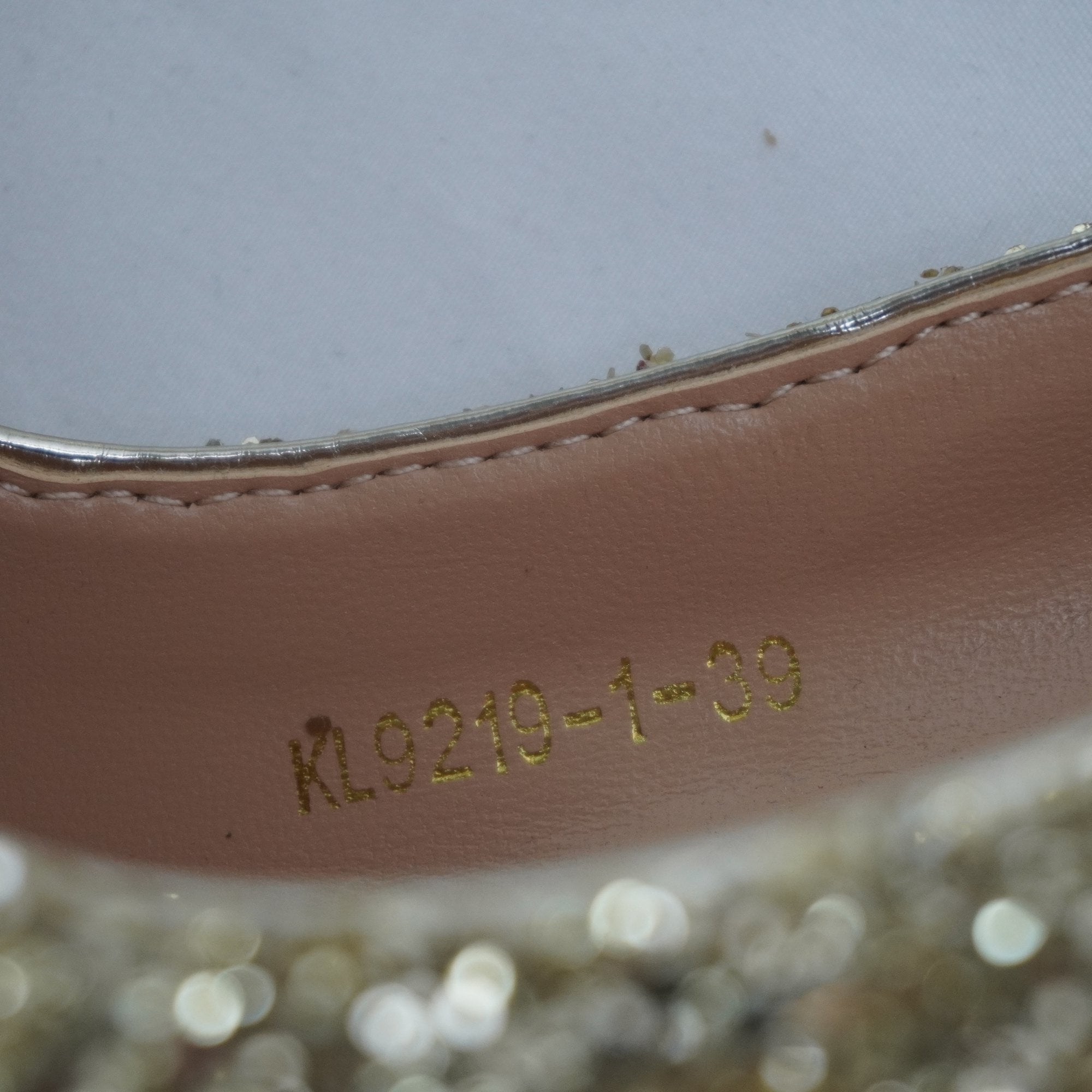 Tacones Bigtree para Mujer Nuevos - Dorado, Talla 39