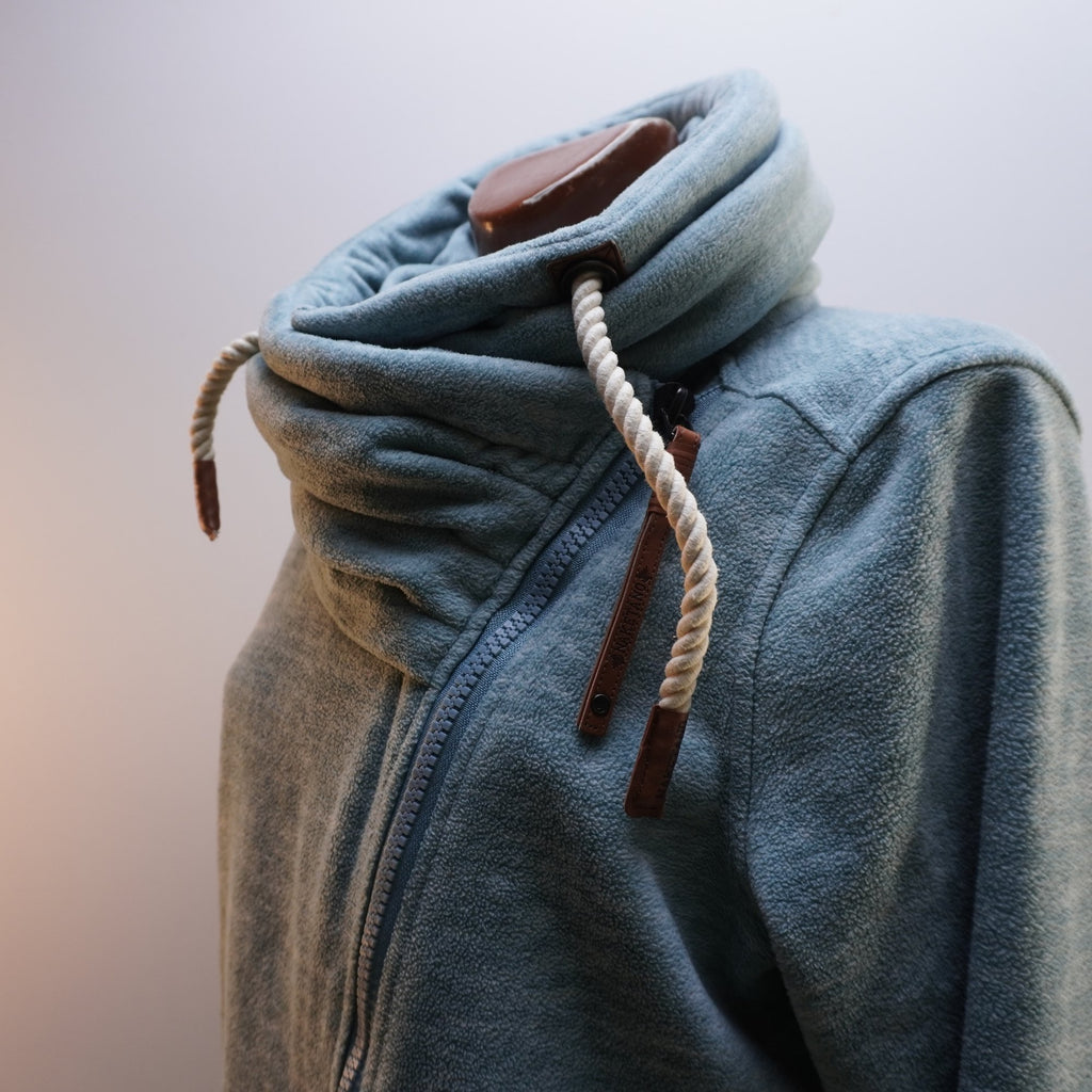 Sudadera con Capucha Naketano para Mujer Usada - Azul, XL