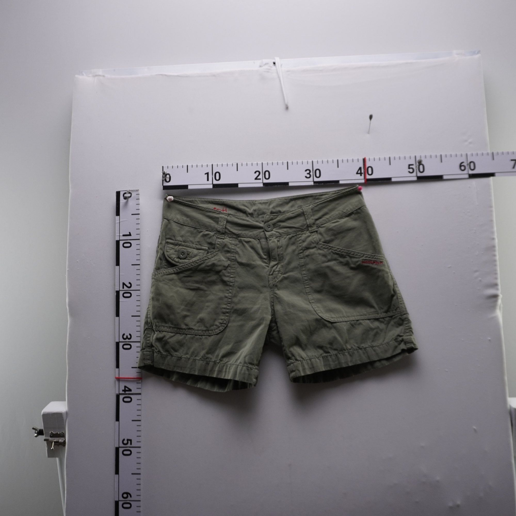 Pantalones Cortos Vaqueros Woolrich para Mujeres Usados - Verde, M