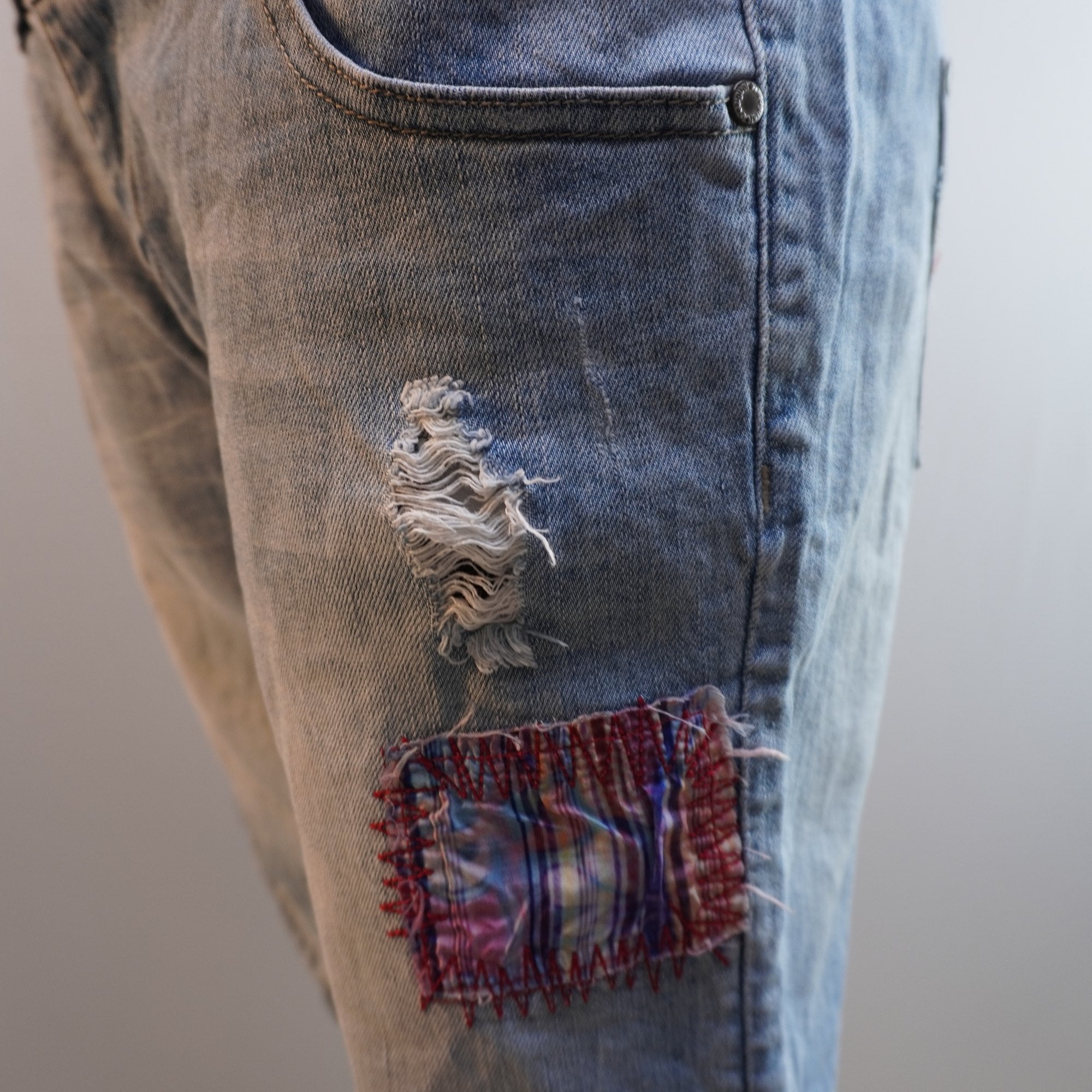 Pantalones Cortos Vaqueros Desigual para Mujer Usados - Azul, L