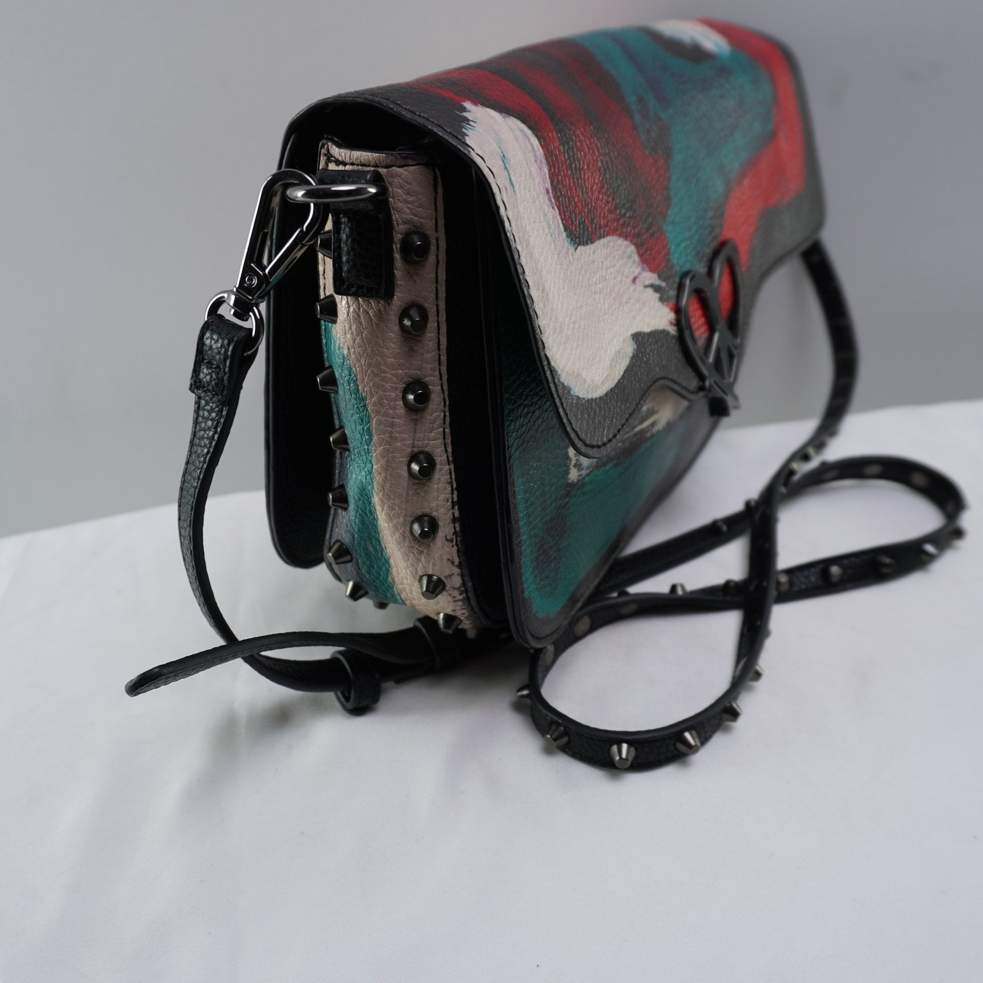 Bolso Baguette Desigual para Mujer Usado - Negro, Muy Buen Estado
