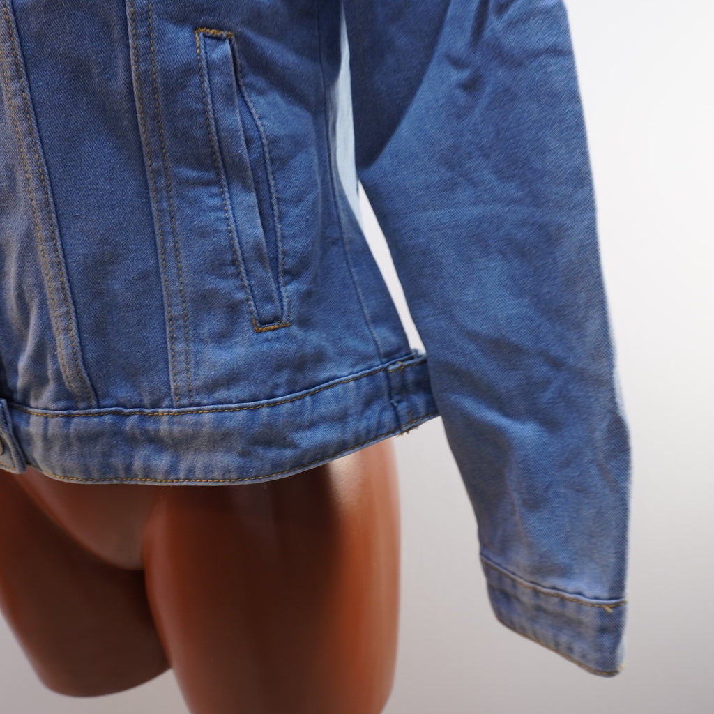 Cazadora Vaquera Italian Style para Mujer Usada - Azul, M
