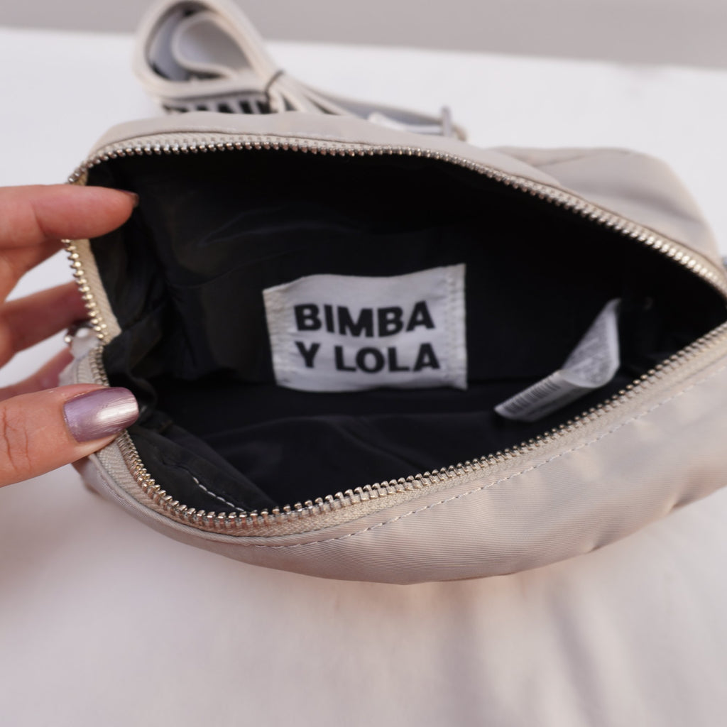 Bolso Baguette Bimba y Lola para Mujer Usado - Beige