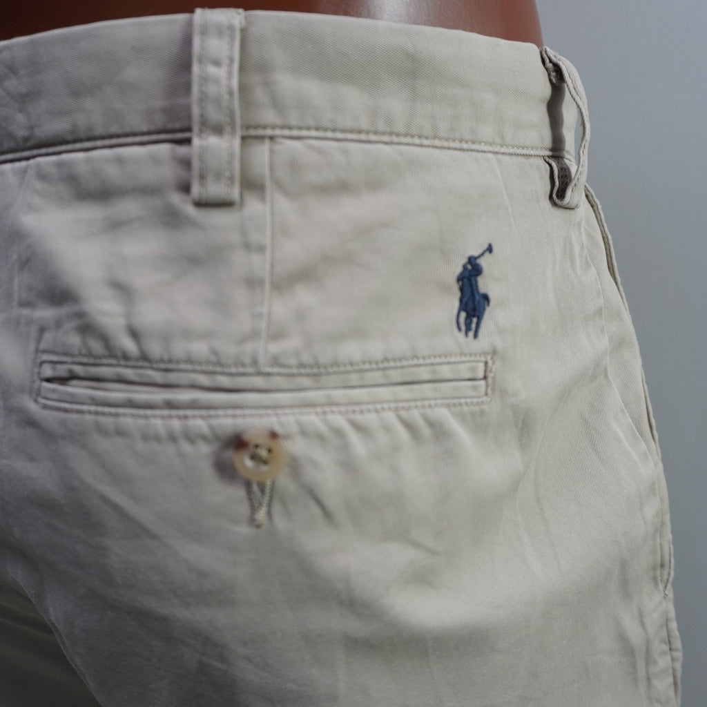 Pantalones Cortos Chinos Ralph Lauren para Hombre Usados - Beige, L