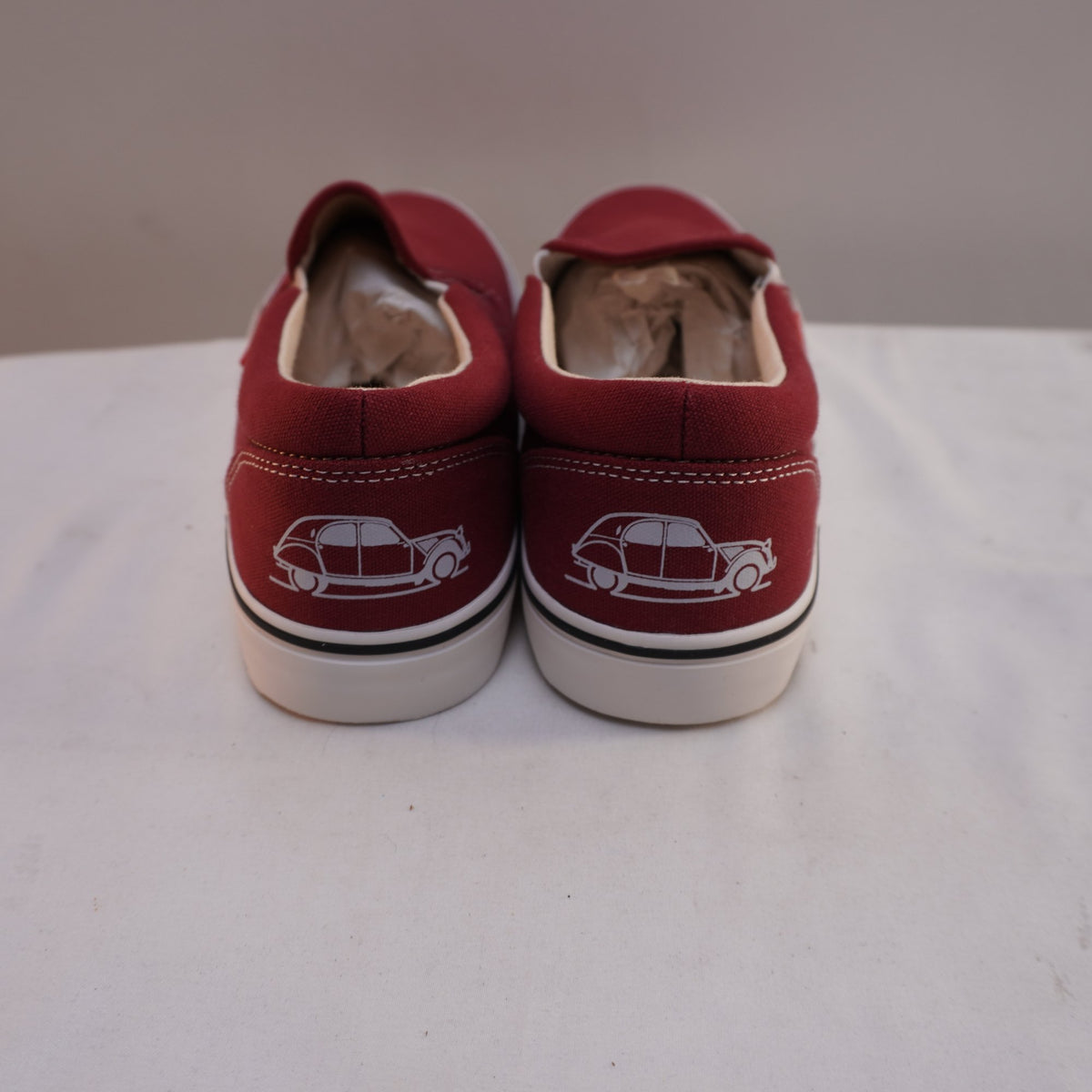 Zapatillas Citroën para Hombre Usadas - Rojas, Talla 42