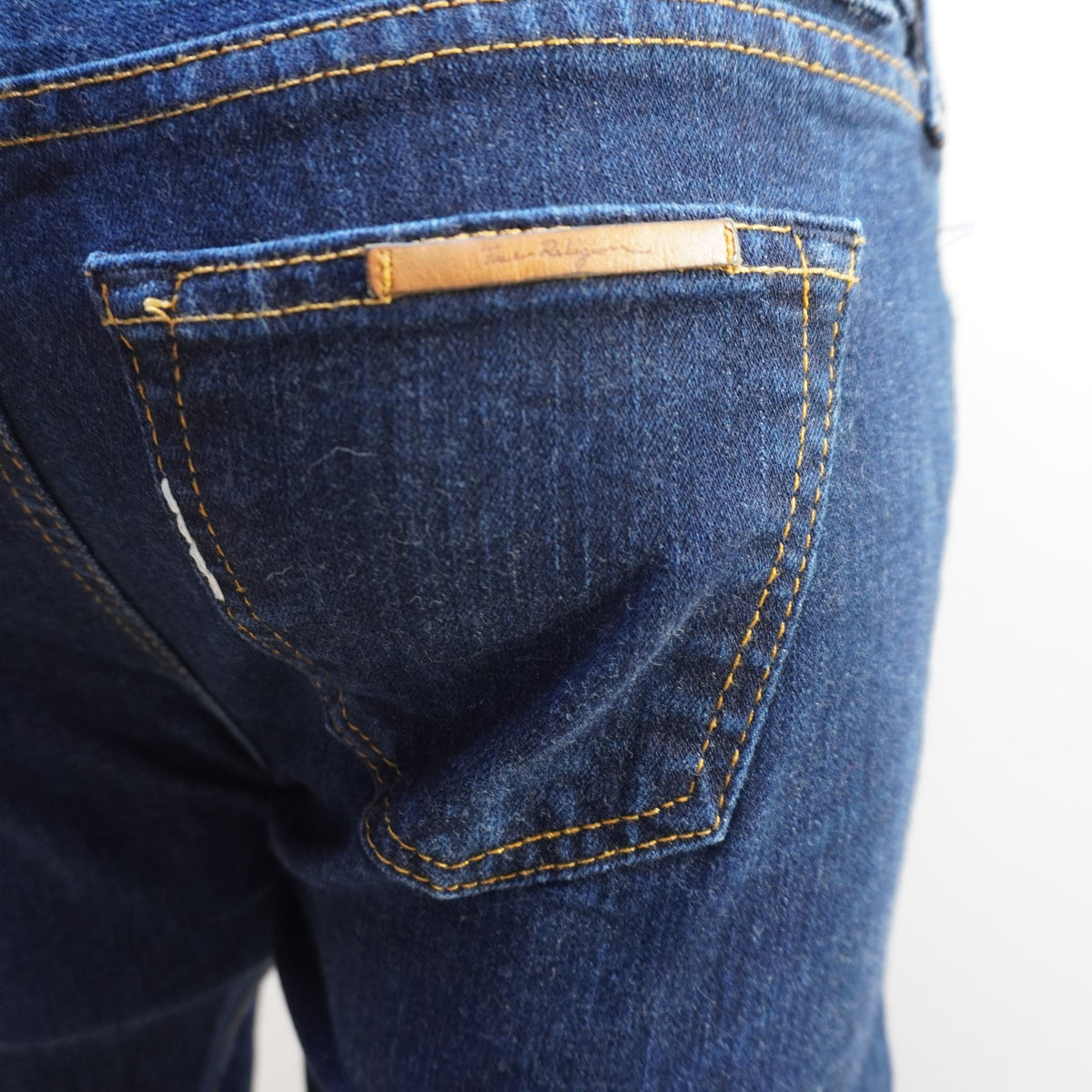 Vaqueros True Religión para Mujer en Azul, Talla M - Usados en Muy Buen Estado