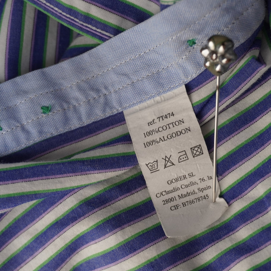 Camisa de Vestir Titto Bluni para Hombre Usada - Azul, M