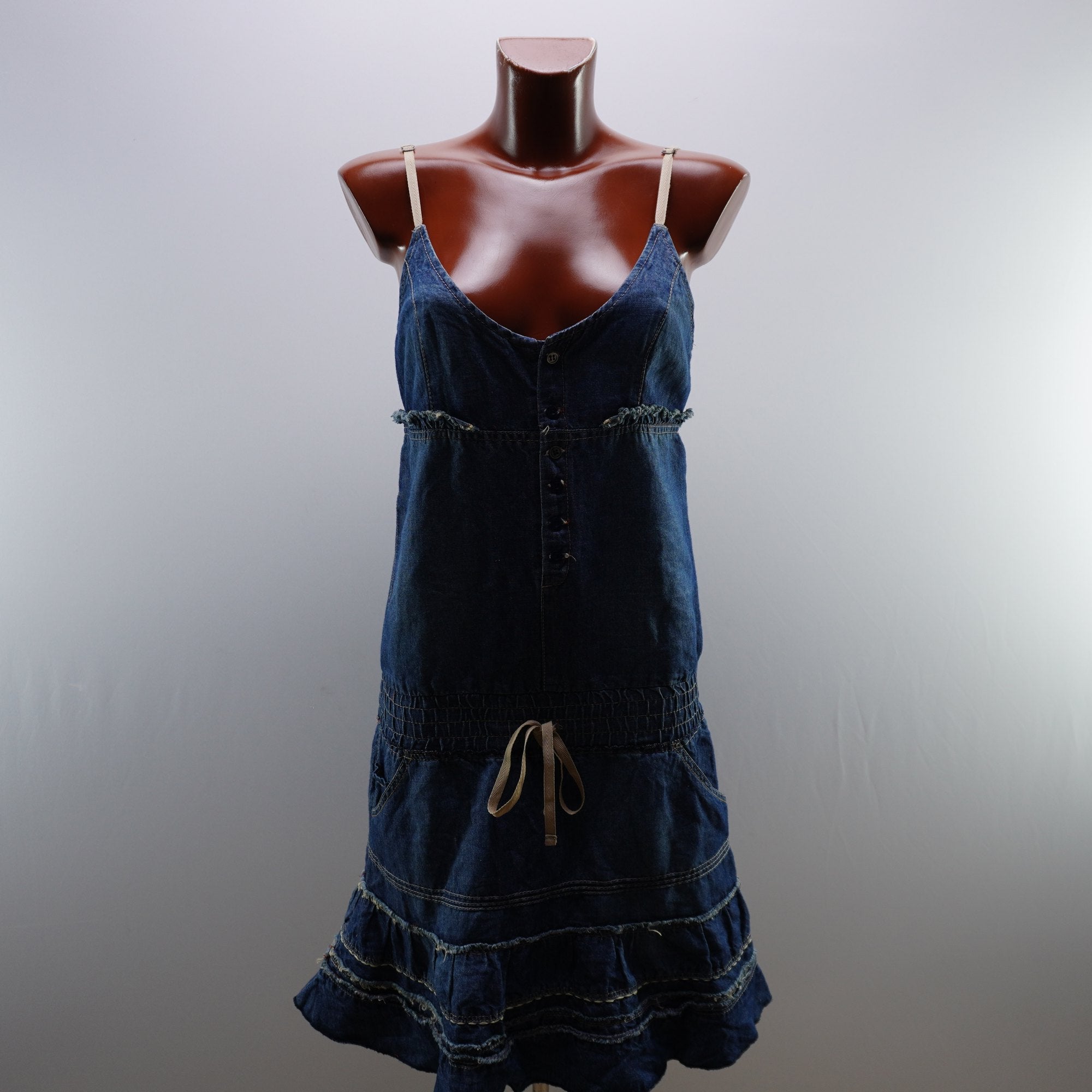 Vestido Mango para Mujer Usado - Azul, L