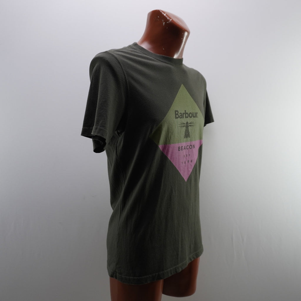 Camiseta Barbour para Hombre Usada - Caqui, M