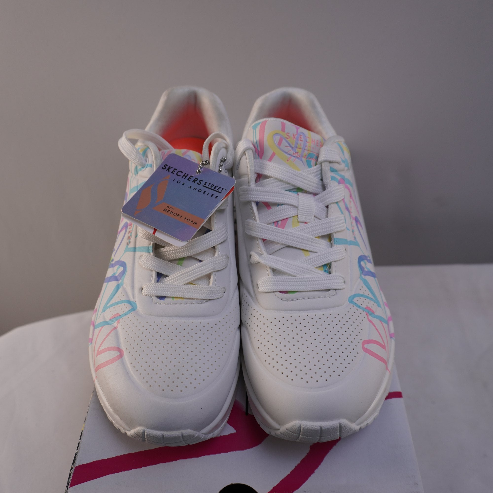 Zapatillas Skechers para Mujer Usadas - Multicolor, 37.5