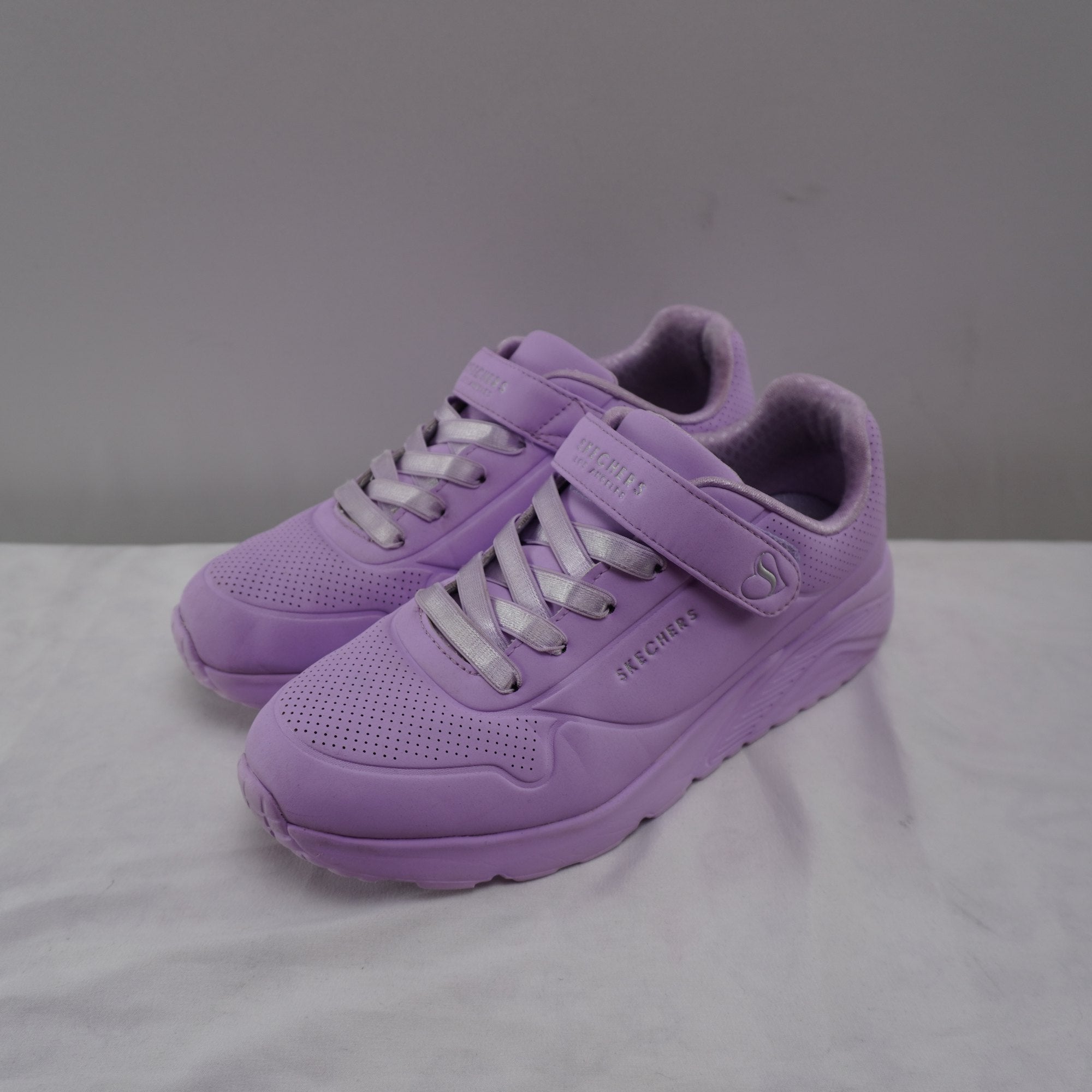 Zapatillas Skechers para Mujer Usadas - Púrpura, Talla 38