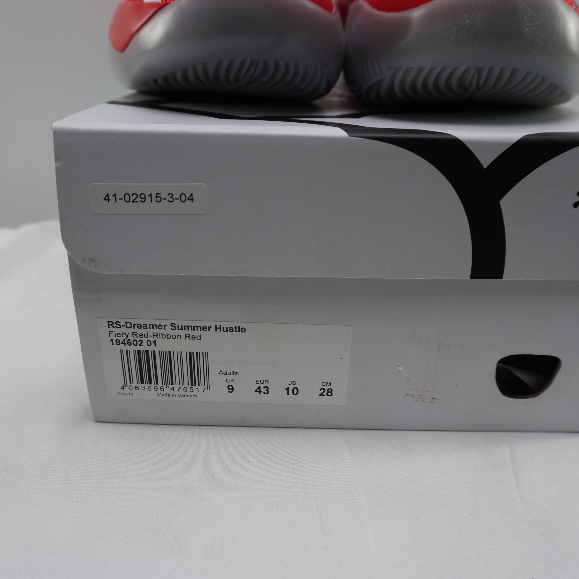 Zapatillas Puma para Hombre Usadas - Rojo, Talla 43