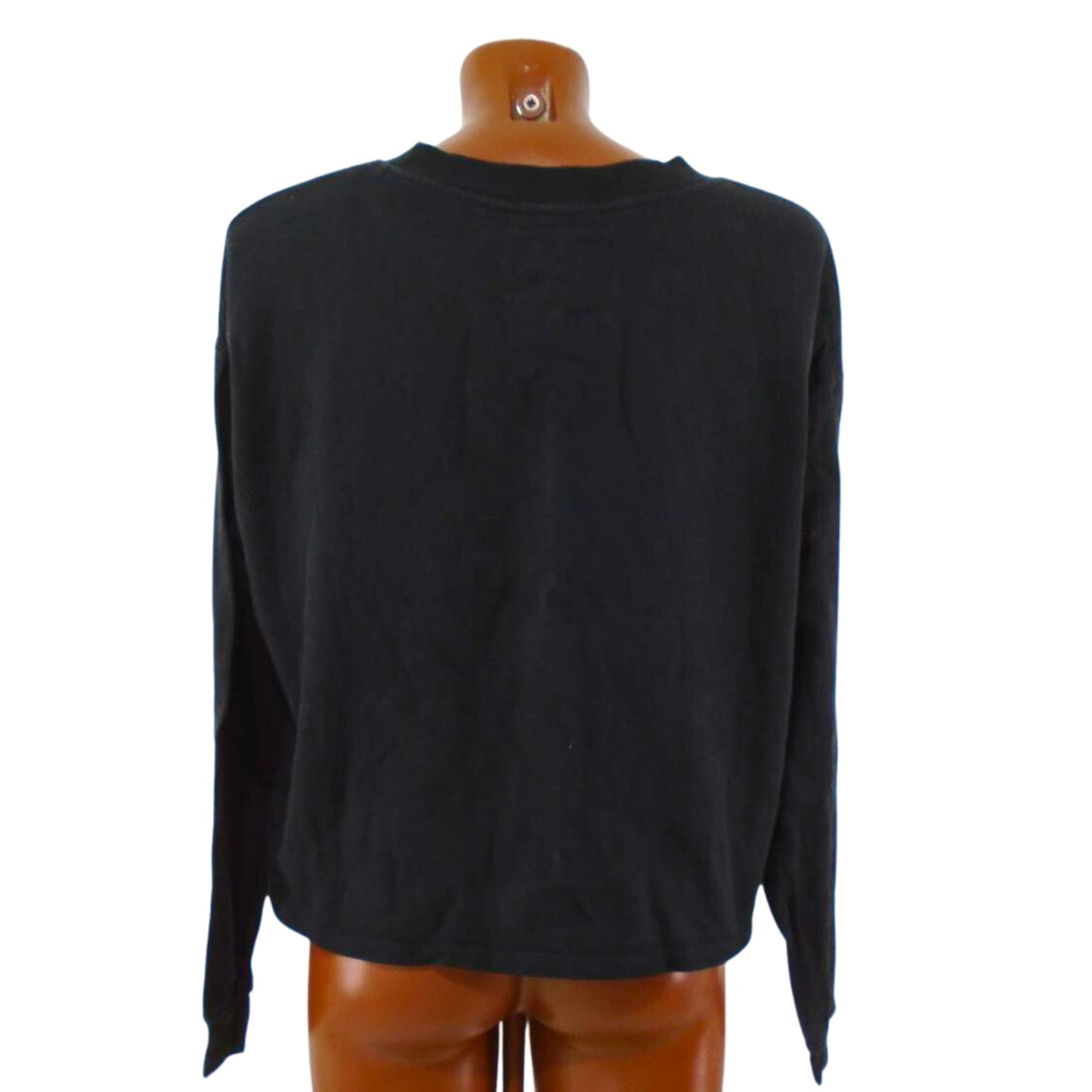 Snag This Pull & Bear Women's Black Sweatshirt, Size M - Used, Good Condition!