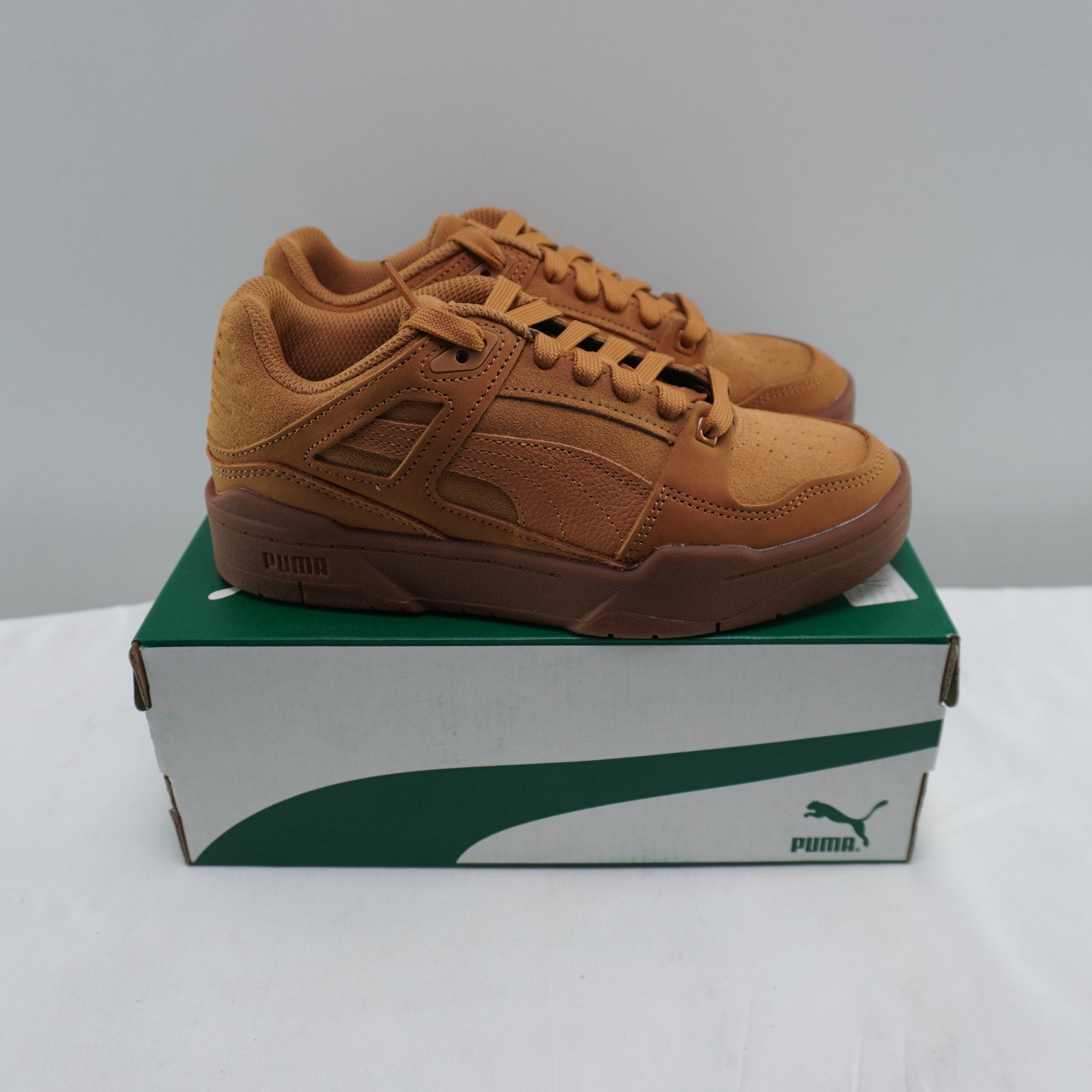 Zapatillas Puma para Mujer Usadas - Marrón, 37.5