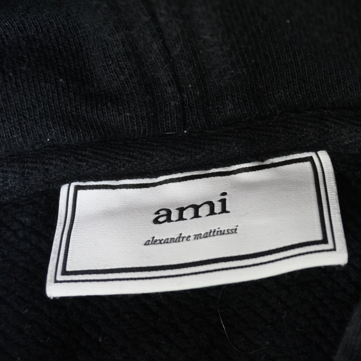 Sudadera con Capucha Ami Paris para Mujer Usada - Negra, M