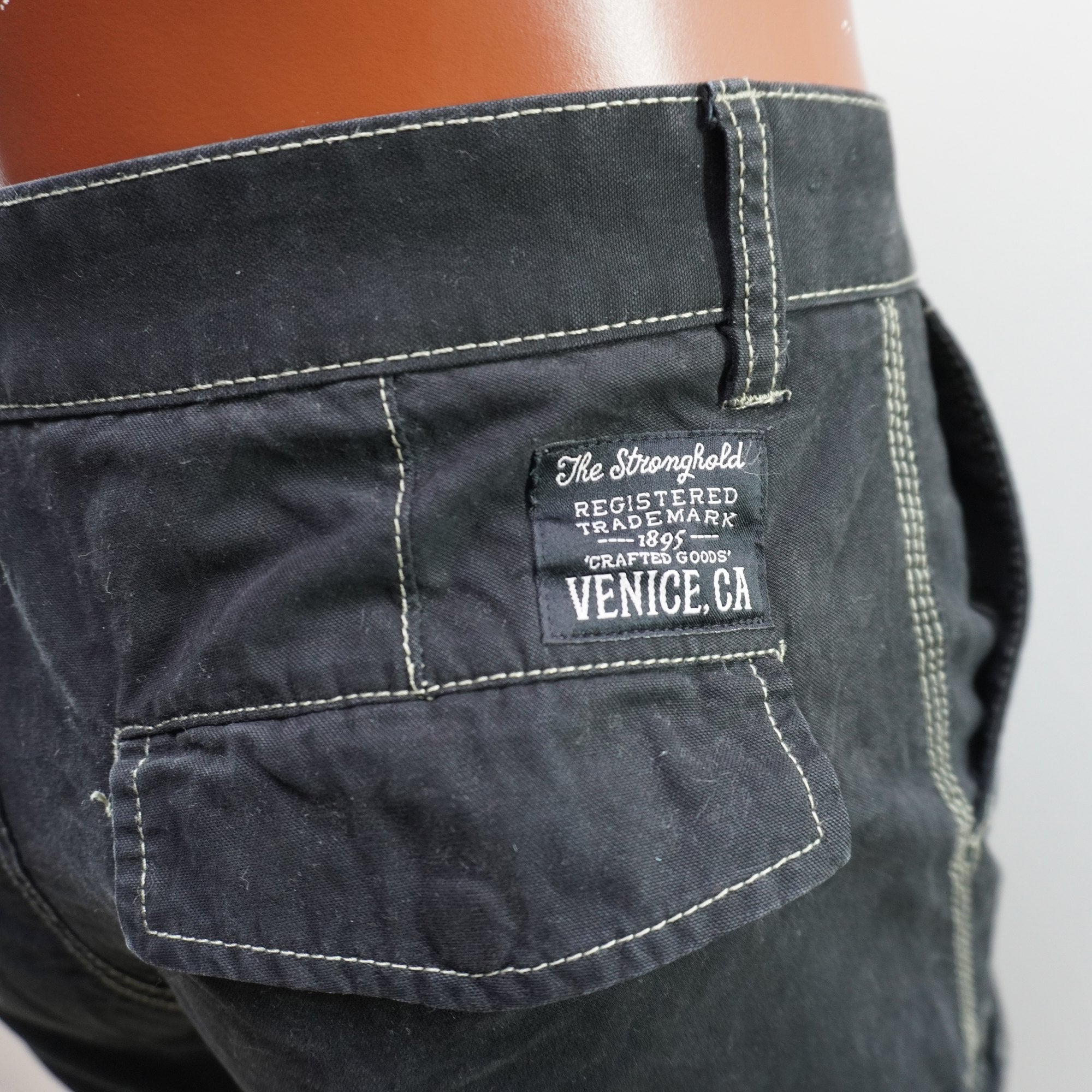 Pantalones Cargo The Stronghold para Hombre Usados - Negro, S