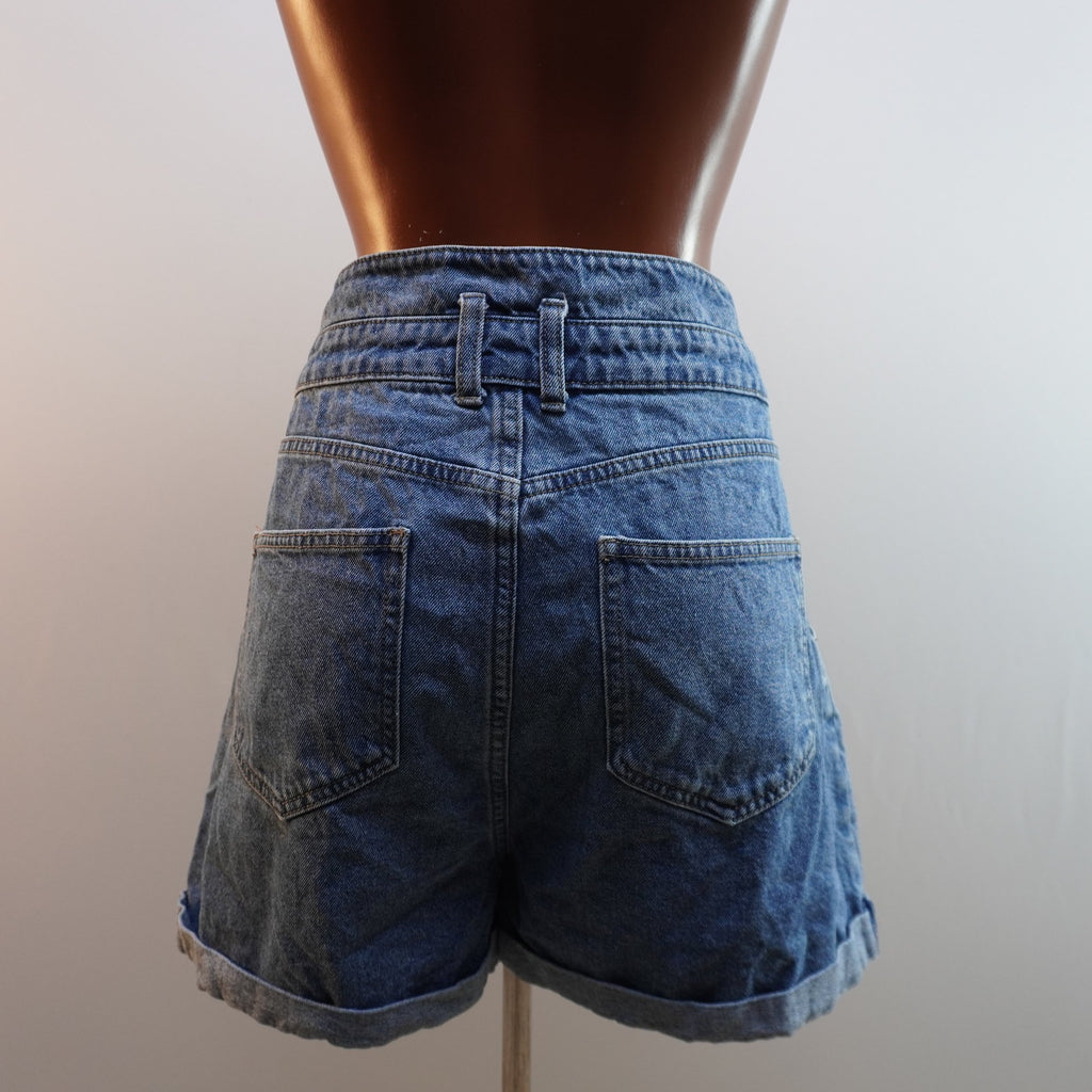 Pantalones Cortos Vaqueros Denim.Co para Mujer Usados - Azul, XXL