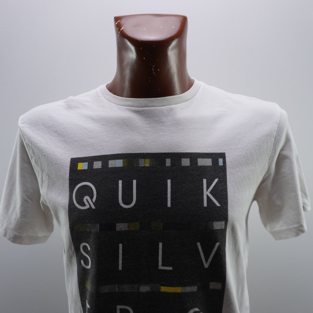 Camiseta Quiksilver para Hombre Usada - Blanca, M