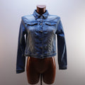 Cazadora Vaquera Italian Style para Mujer Usada - Azul, XL
