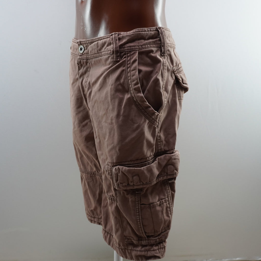 Pantalones Cortos Cargo Fat Face para Hombre - Marrón, XL, Usados en Muy Buen Estado