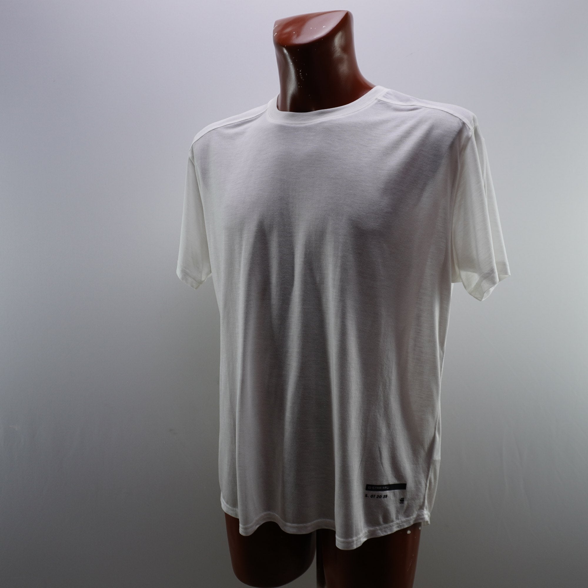 Camiseta de Manga Corta G-Star para Hombre Usada - Blanco, S
