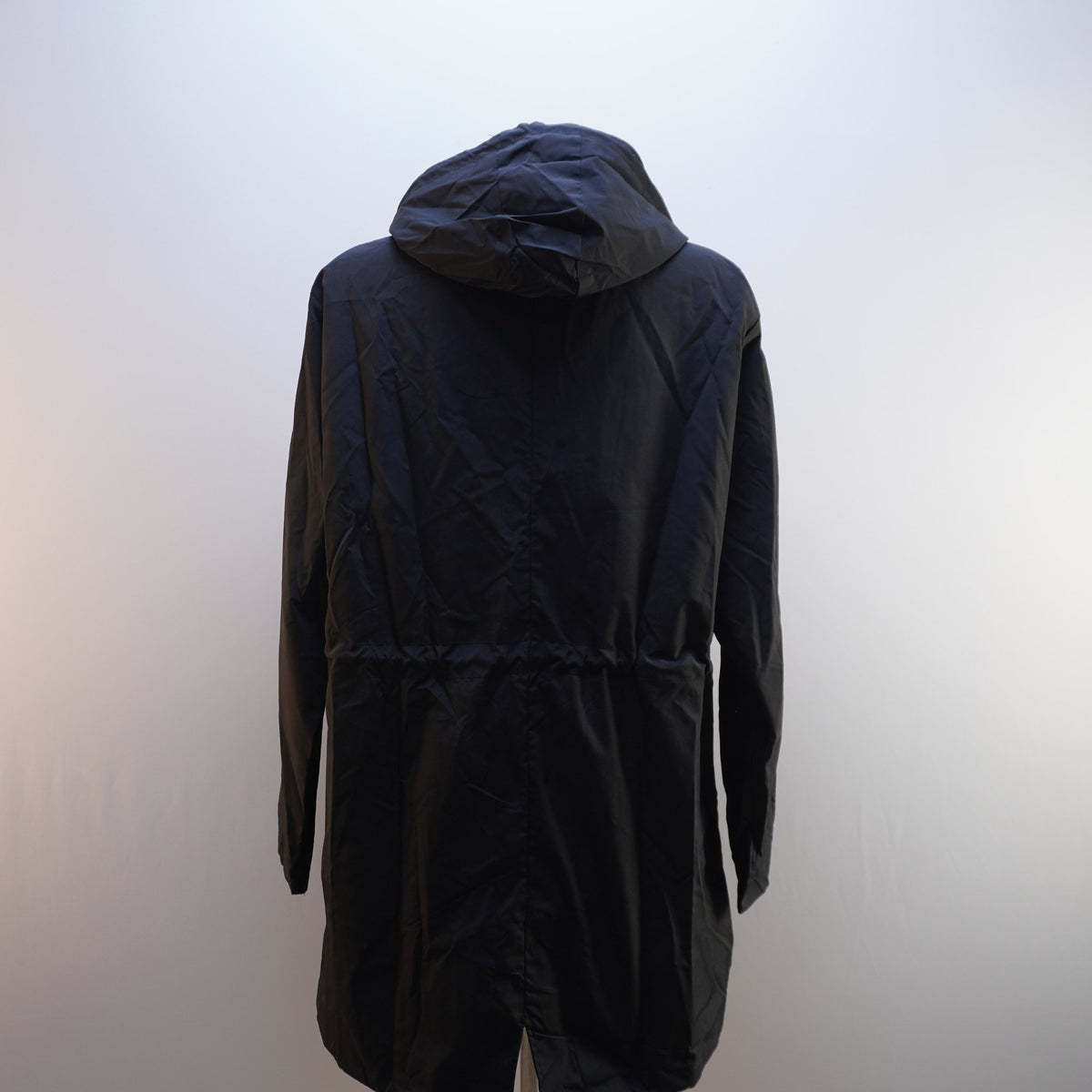 Parka Italian Style para Mujer Usada - Negra, XXXL