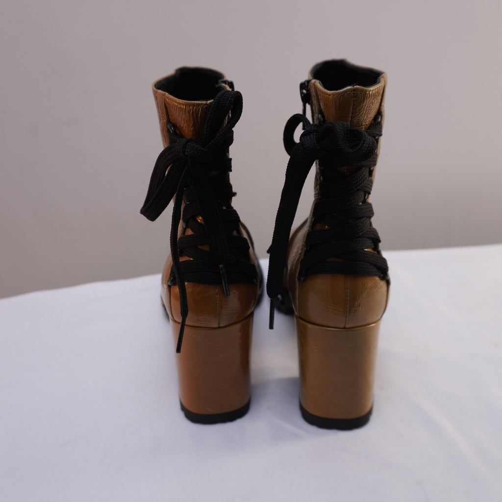 Botas Jeannot para Mujer Usadas - Marrón, Talla 38