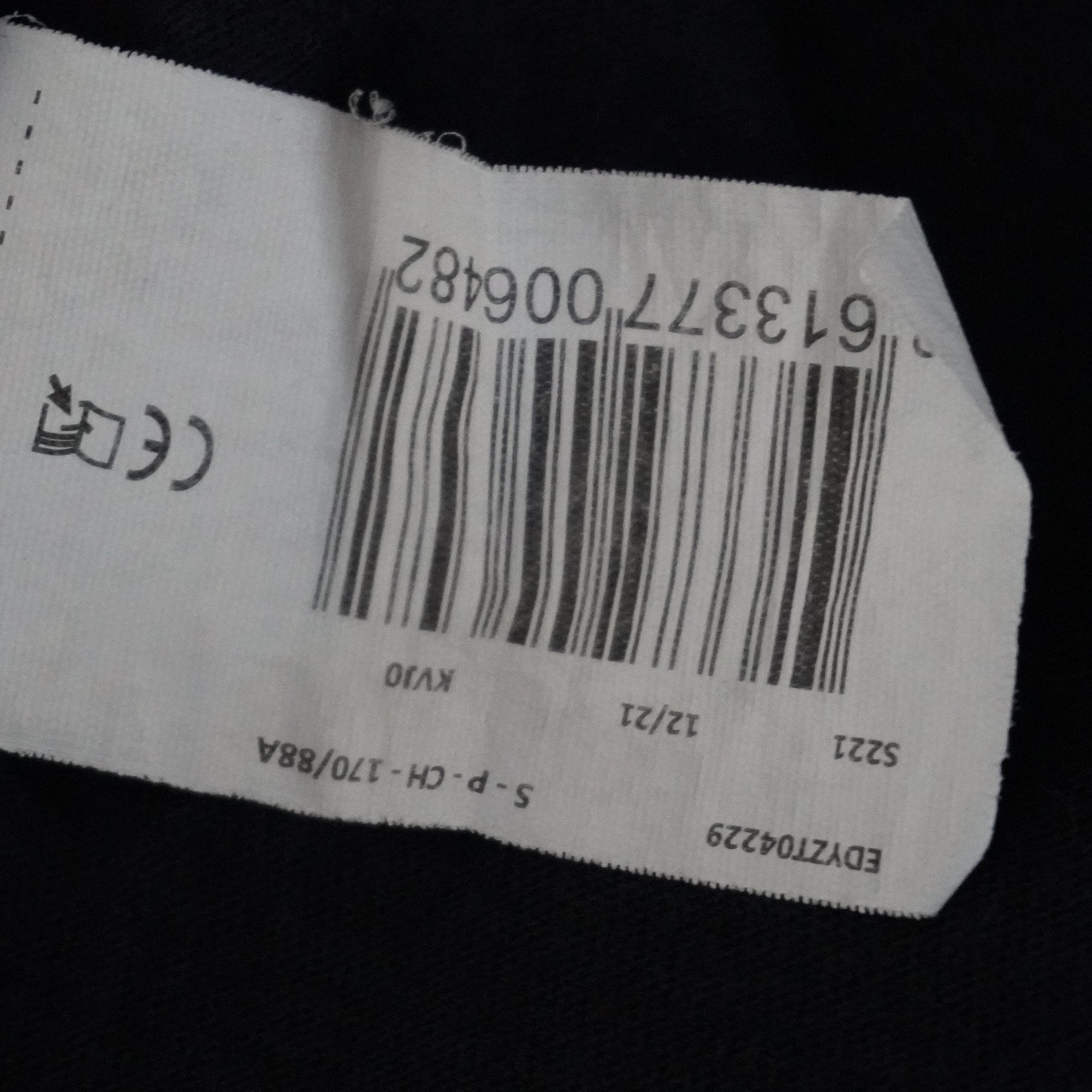 Camiseta de Manga Corta DC Shies para Hombre - Negra, S, Usada en Muy Buen Estado