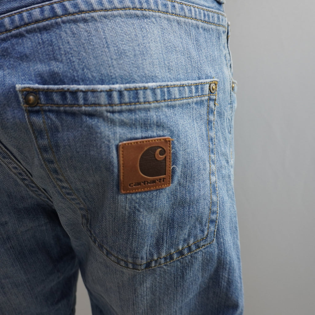 Pantalones Cortos Vaqueros Carhartt para Hombre Usados - Azul, S