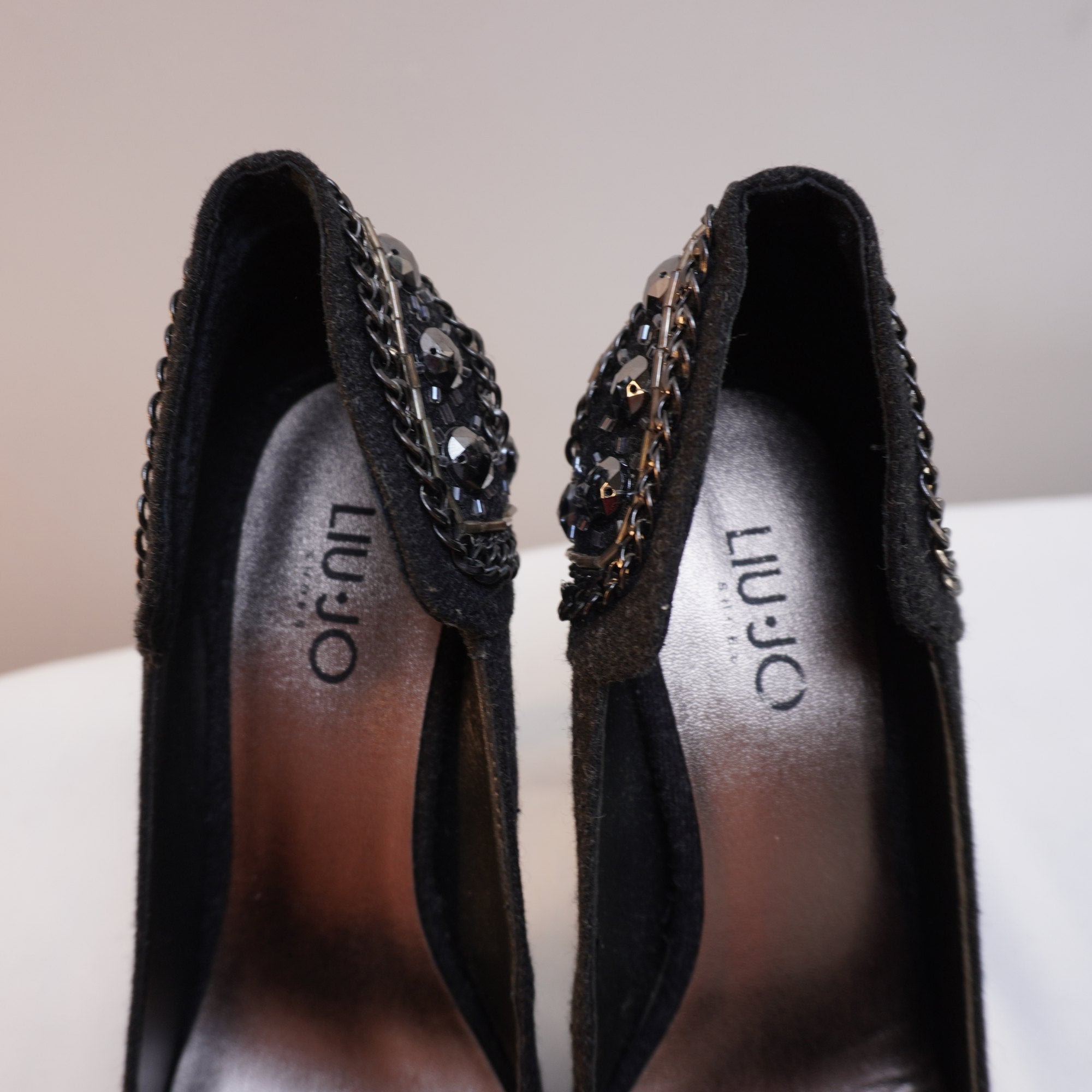 Tacones Liu·Jo para Mujer Usados - Negro, Talla 38