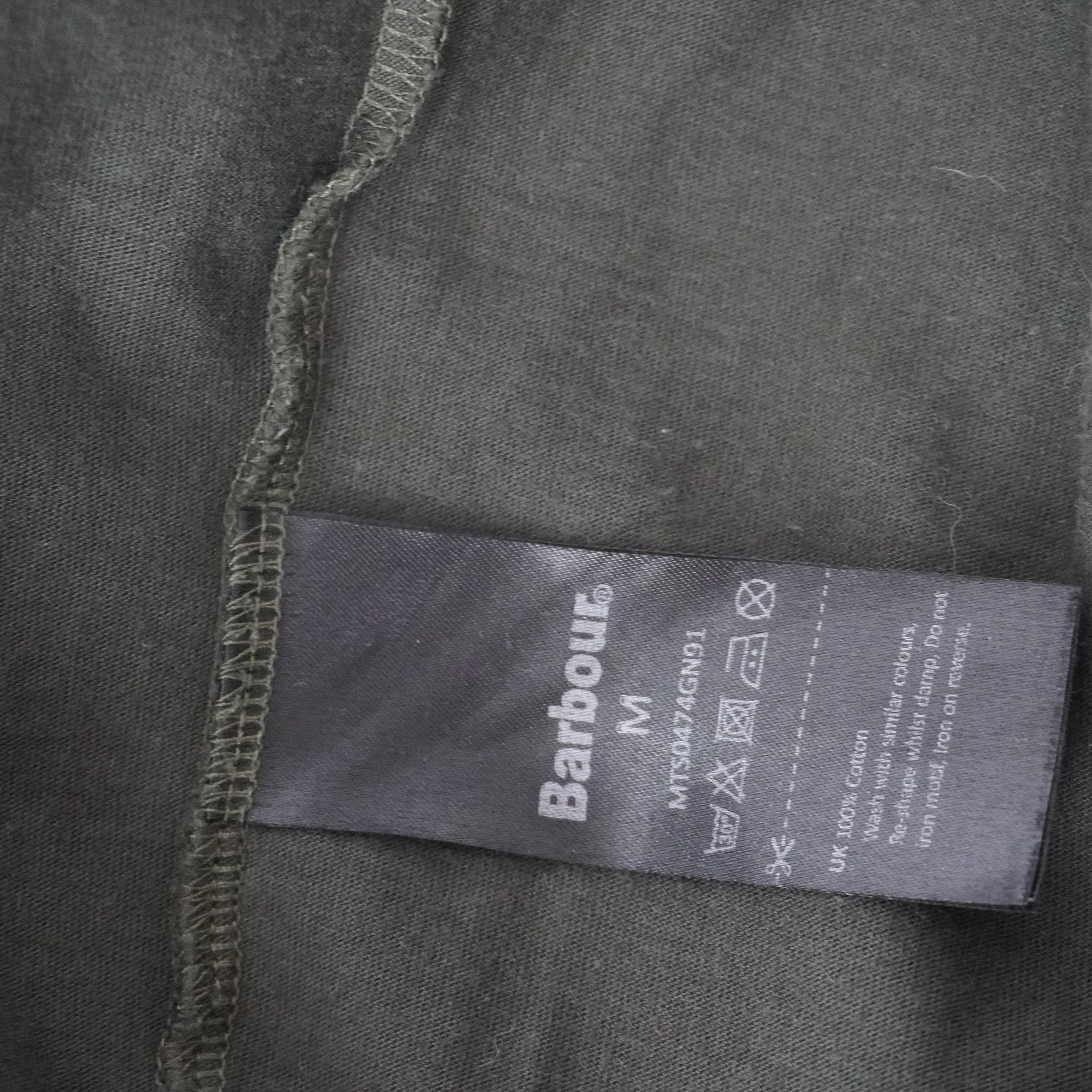 Camiseta Barbour para Hombre Usada - Caqui, M