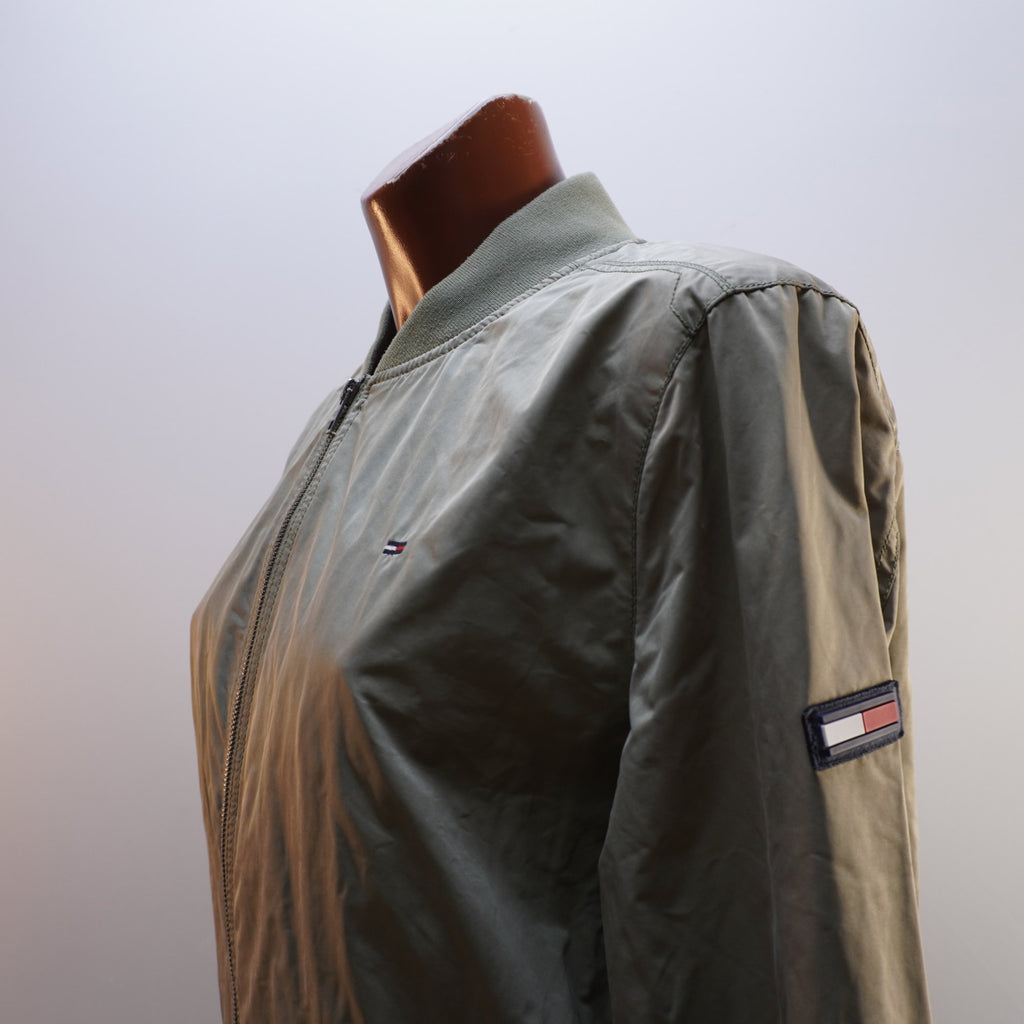 Chaqueta Bomber Tommy Hilfiger para Hombre Usada - Verde, L