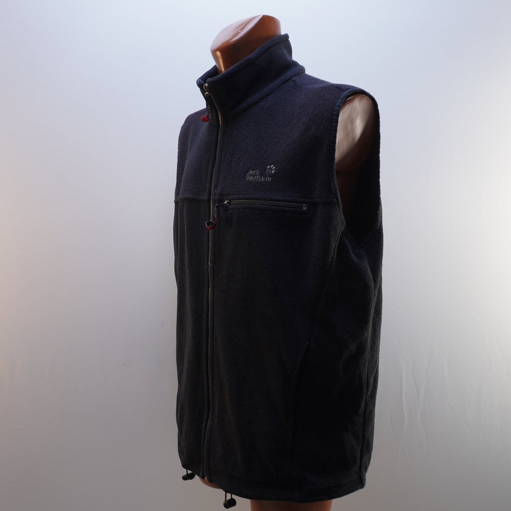 Chaleco Jack Wolfskin para Hombre Usado - Negro, XL