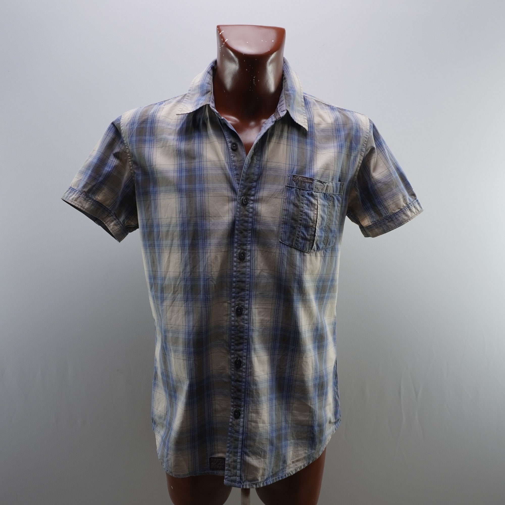Camisa Tommy Hilfiger para Hombre Usada - Azul, L