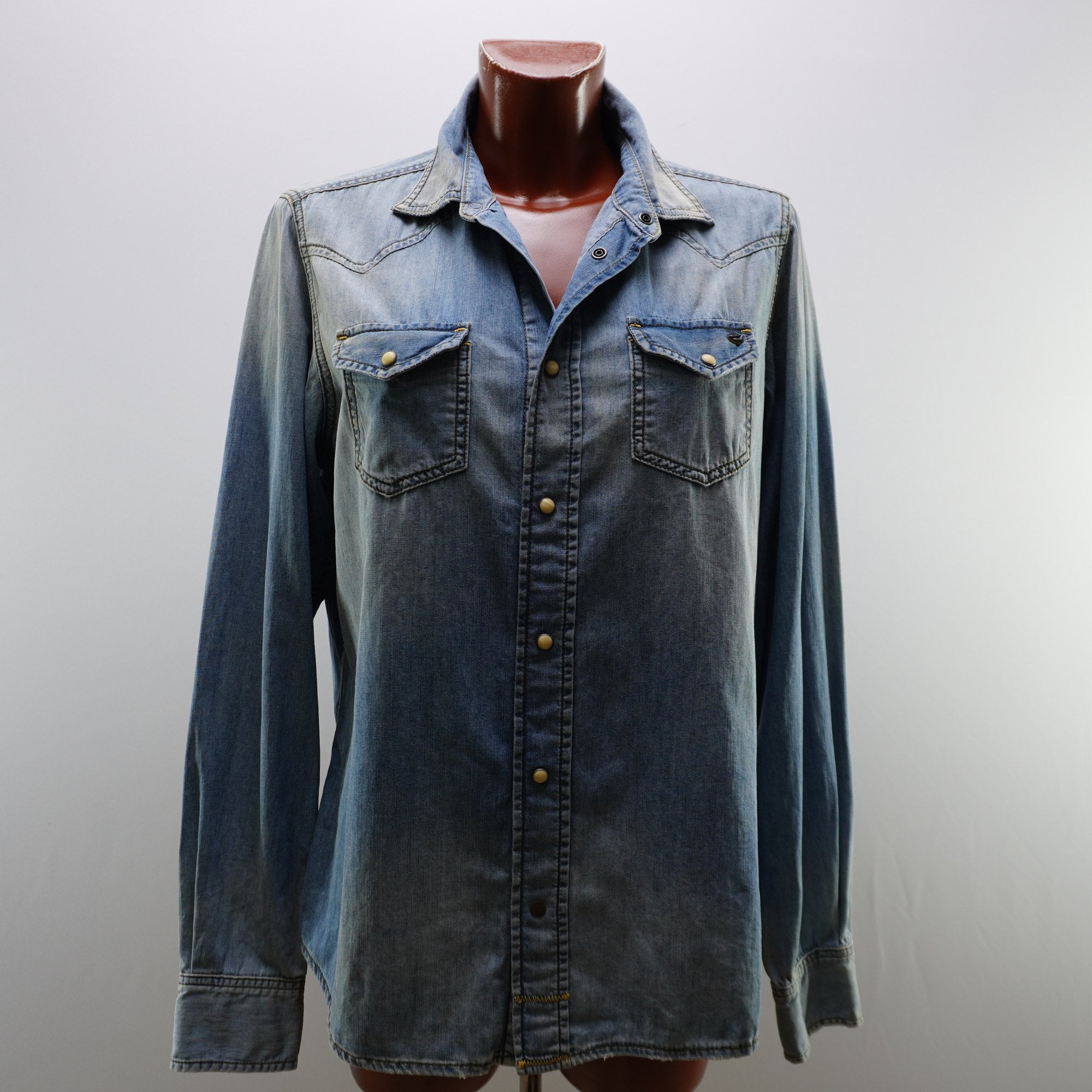 Camisa Diesel para Mujer Usada - Azul, L
