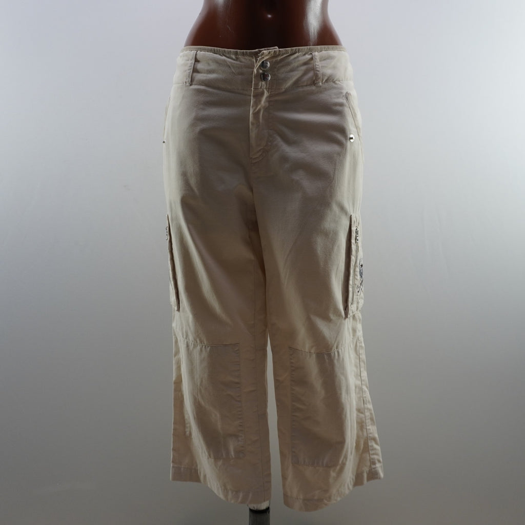 Pantalones Cortos Bogner para Mujer Usados - Beige, L