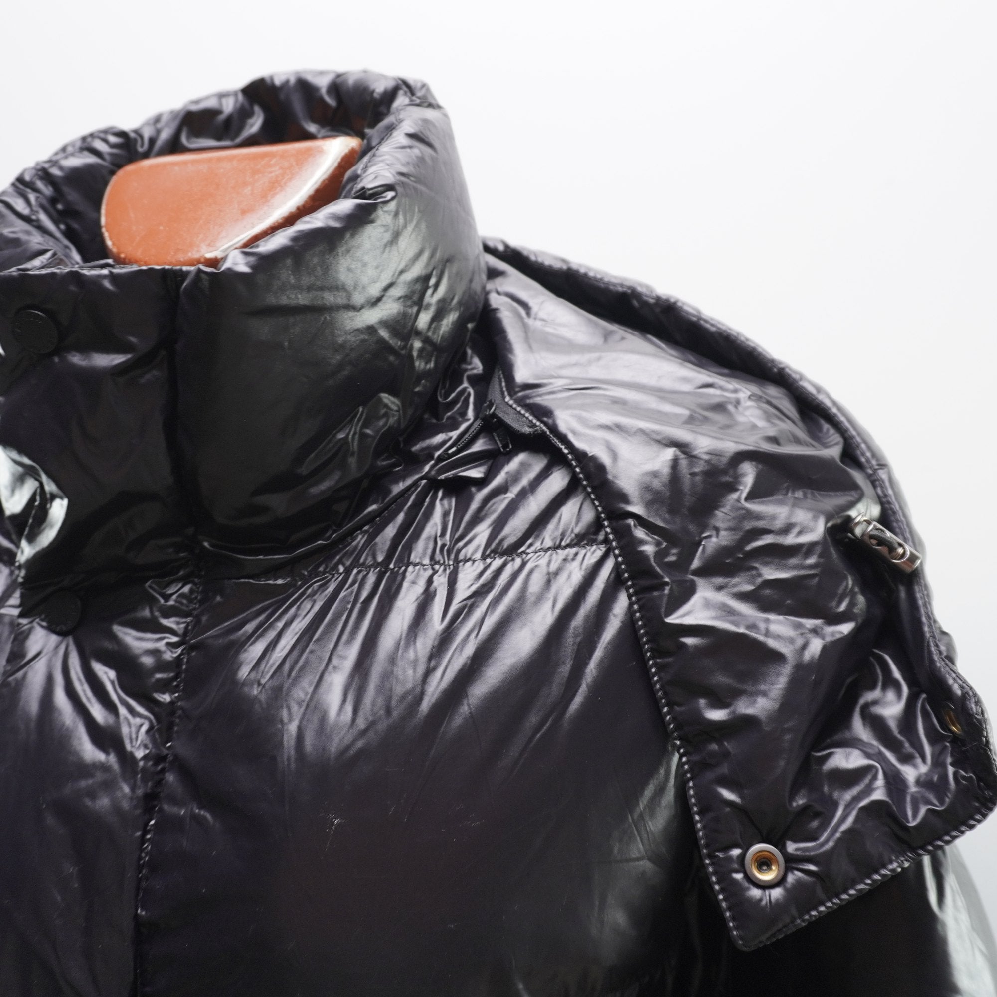 Parka Italian Style para Mujer Nueva con Etiquetas - Negra, L