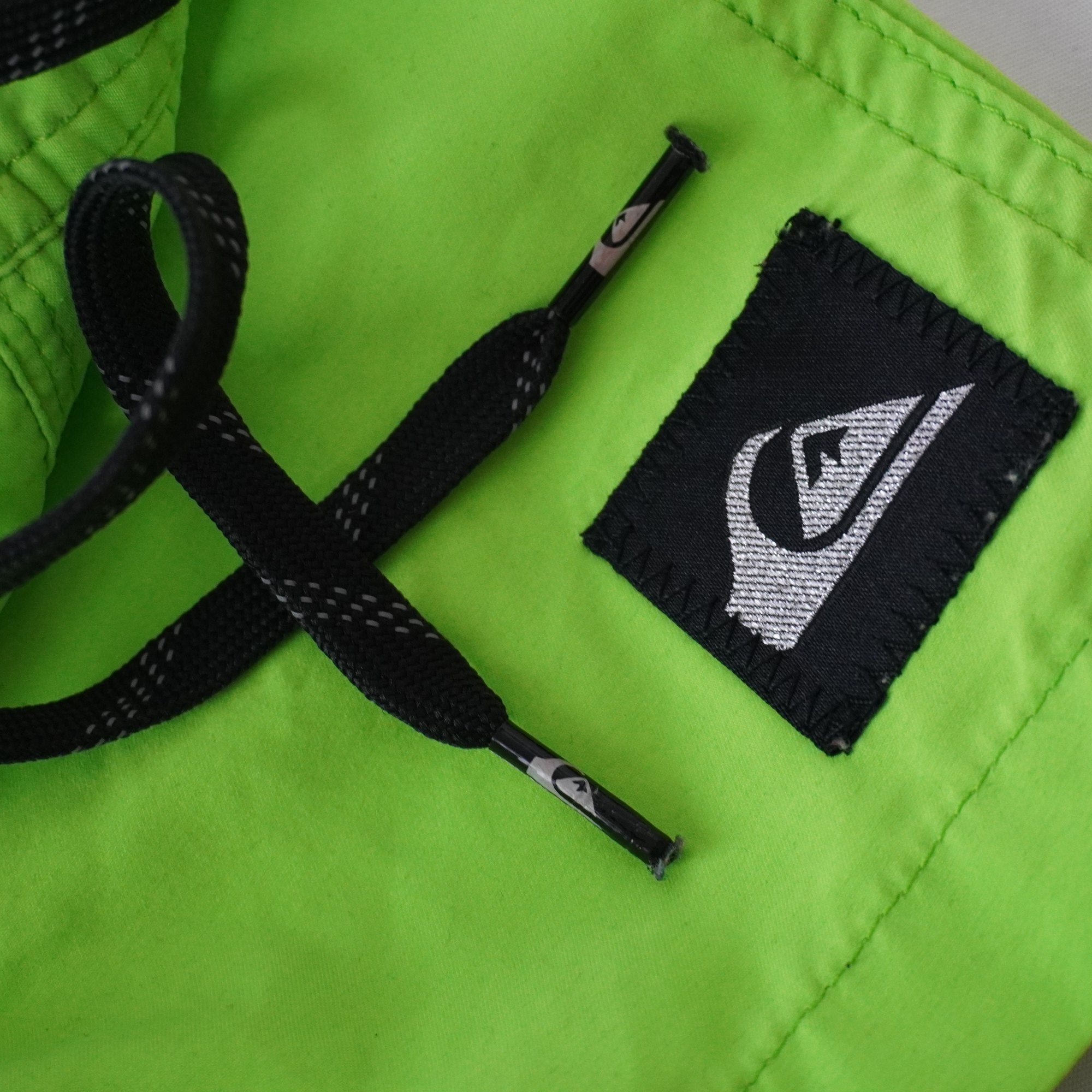 Bermudas Quiksilver para Hombre Usadas - Verde, L