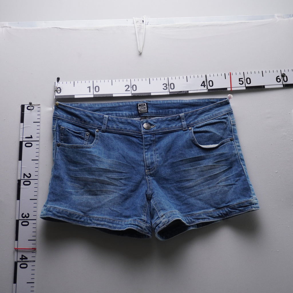 Pantalones Cortos Vaqueros Walk and Talk para Mujer Usados - Azul, XXL