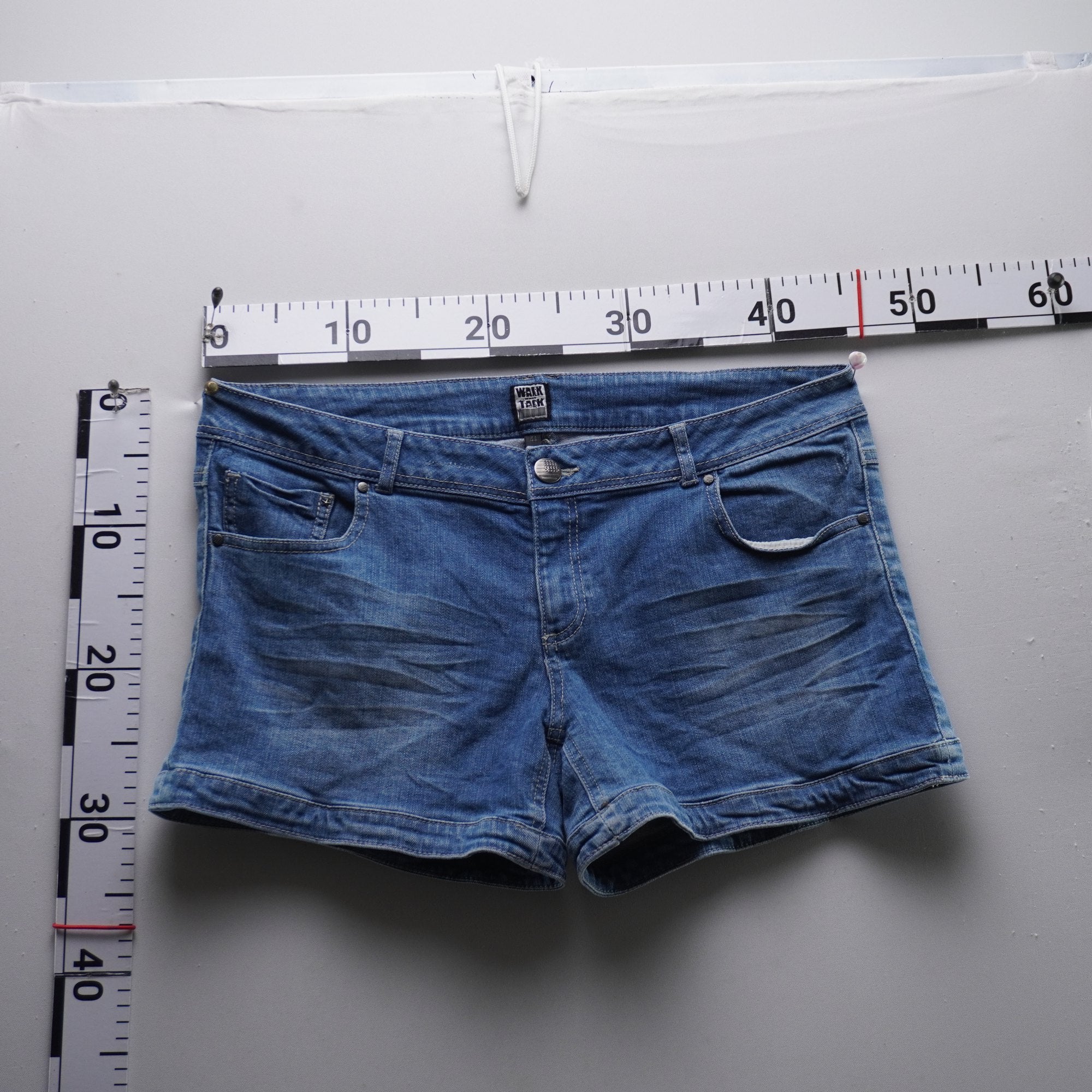 Pantalones Cortos Vaqueros Walk and Talk para Mujer Usados - Azul, XXL