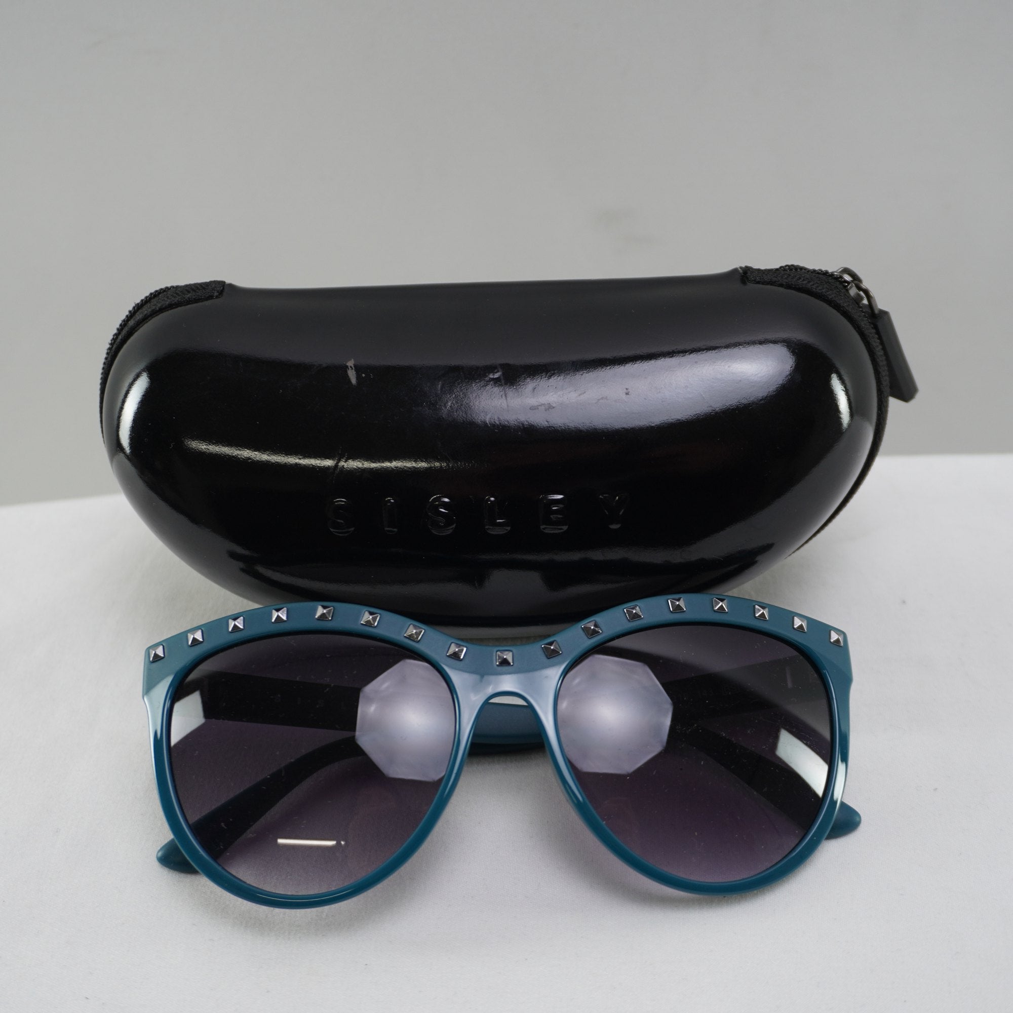 Gafas de Sol Sisley para Mujer Usadas - Verde, Muy Buen Estado