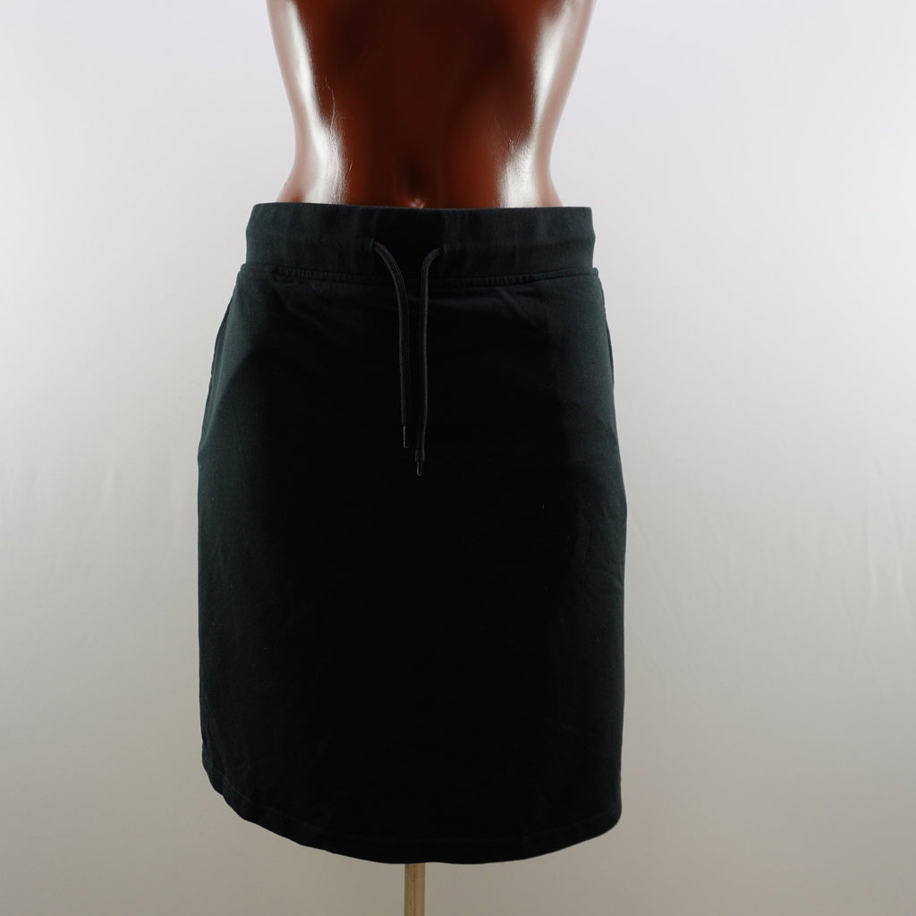 Falda Midi Blue Motion para Mujeres Adultas - Negra, XXL