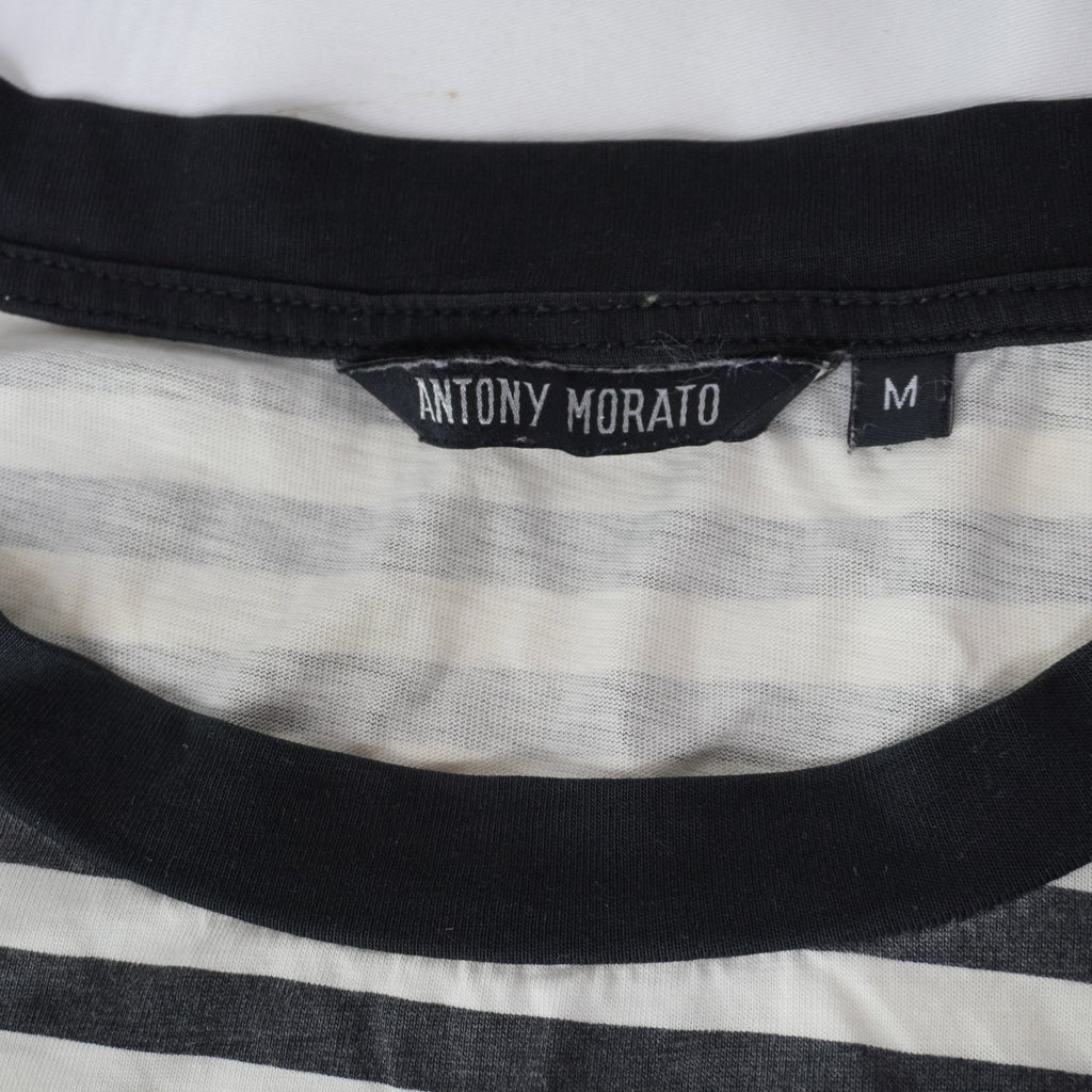 Camiseta de Manga Corta Antoni Morano para Mujer Usada - Negra, M