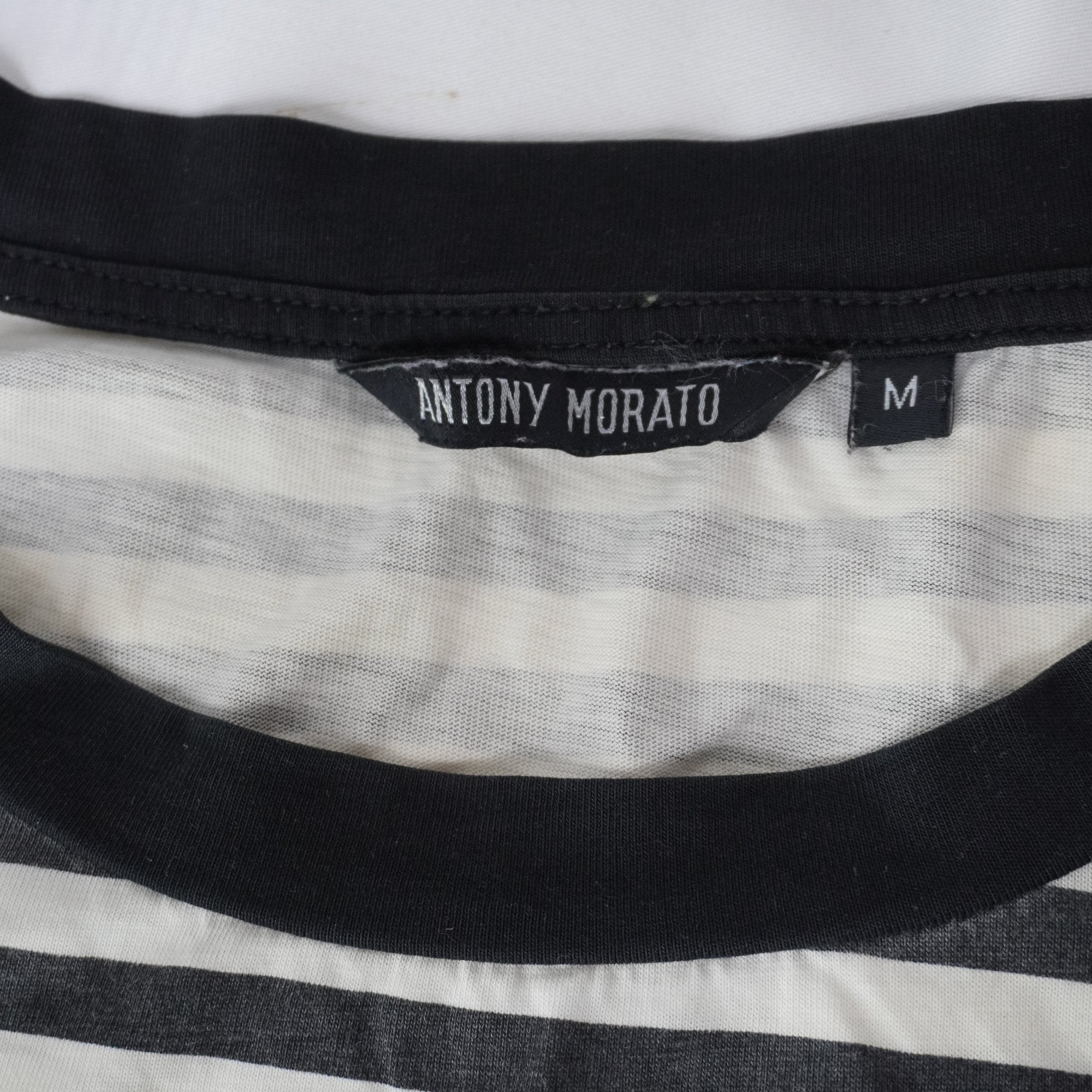 Camiseta de Manga Corta Antoni Morano para Mujer Usada - Negra, M