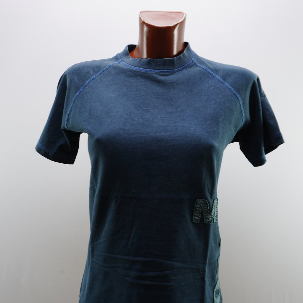 Camiseta Mda Mujer Usada - Azul, Pequeño (S)
